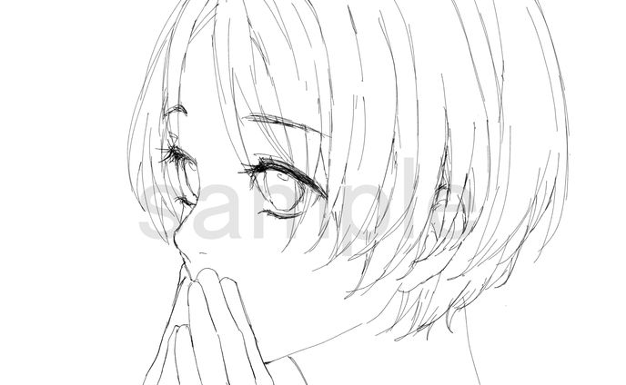 ショートカットの女の子