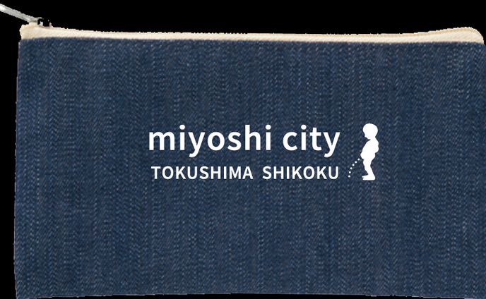 miyoshi cityポーチイラスト