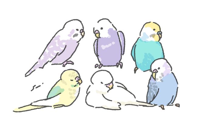 ペットの似顔絵アイコン