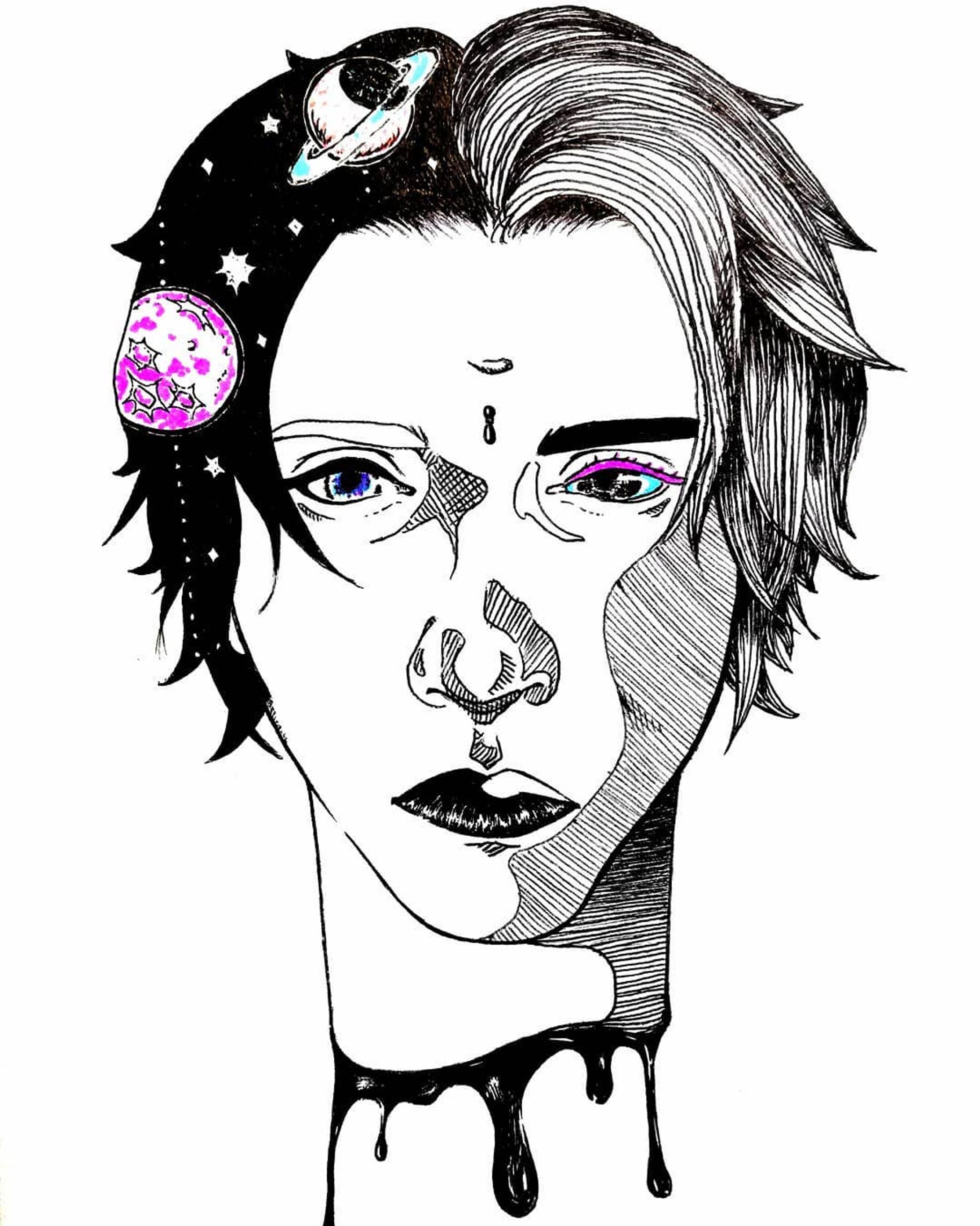 らくがき。

#私の世界 #落描き #らくがき #落書き #楽描き #お絵描き #イラスト #illustration #drawing #絵 #人物画 #生首 #fuck #男の人 #ハーフ #はじめまして #絵描きです #絵描き #お腹すいた #左右非対称 #ギャラクシー #宇宙
#絵描きさんと繋がりたい-1