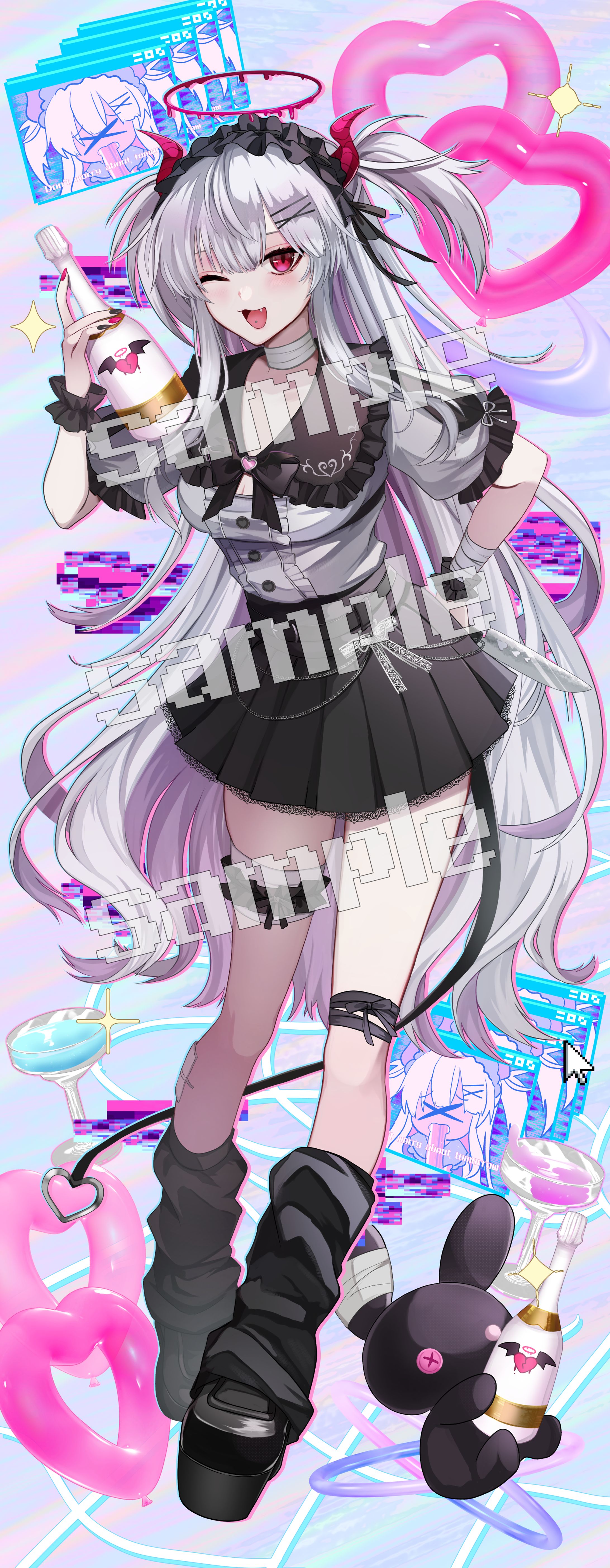 彼女なぉた様イラスト制作-1