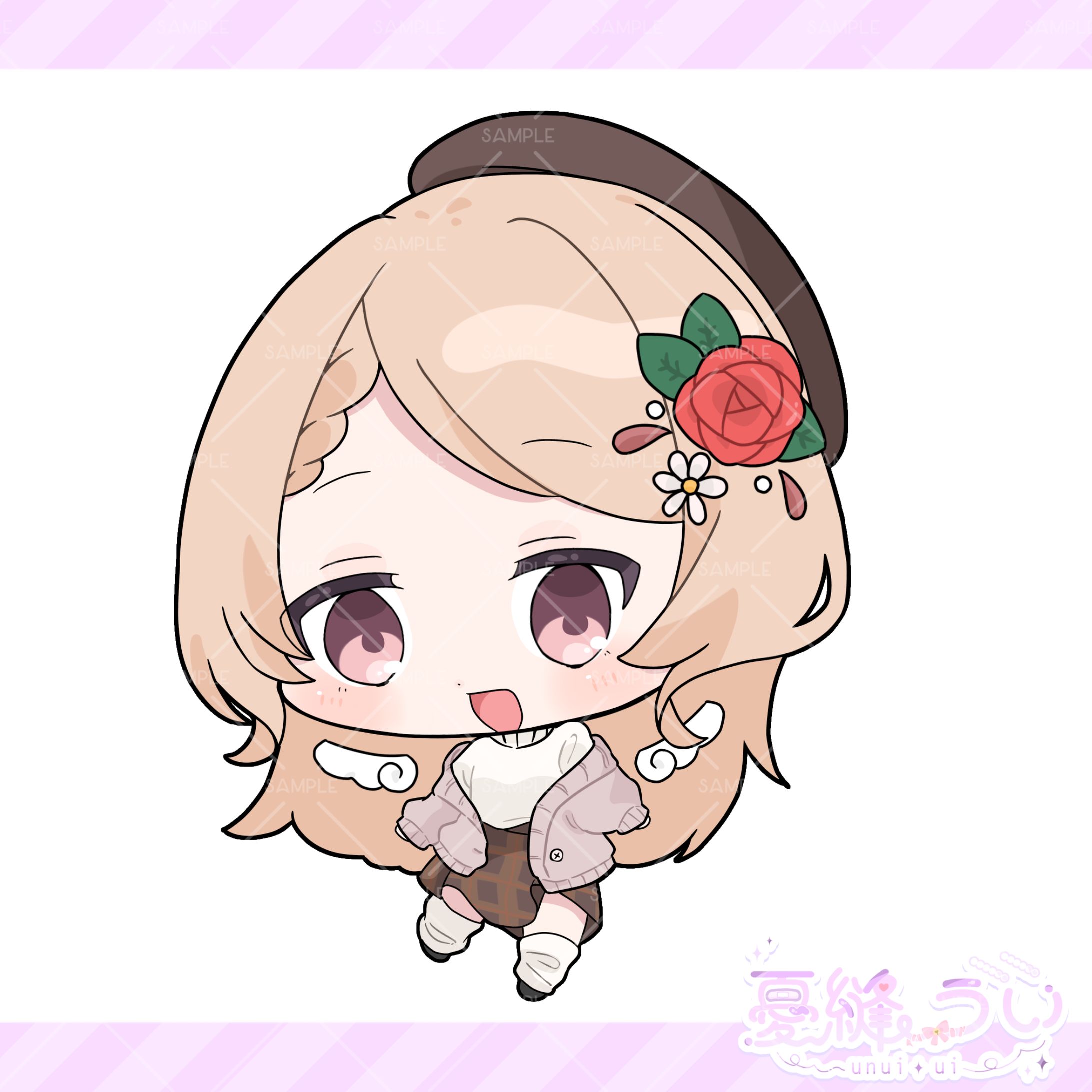 【SDイラスト制作】心丹はにえる様-1