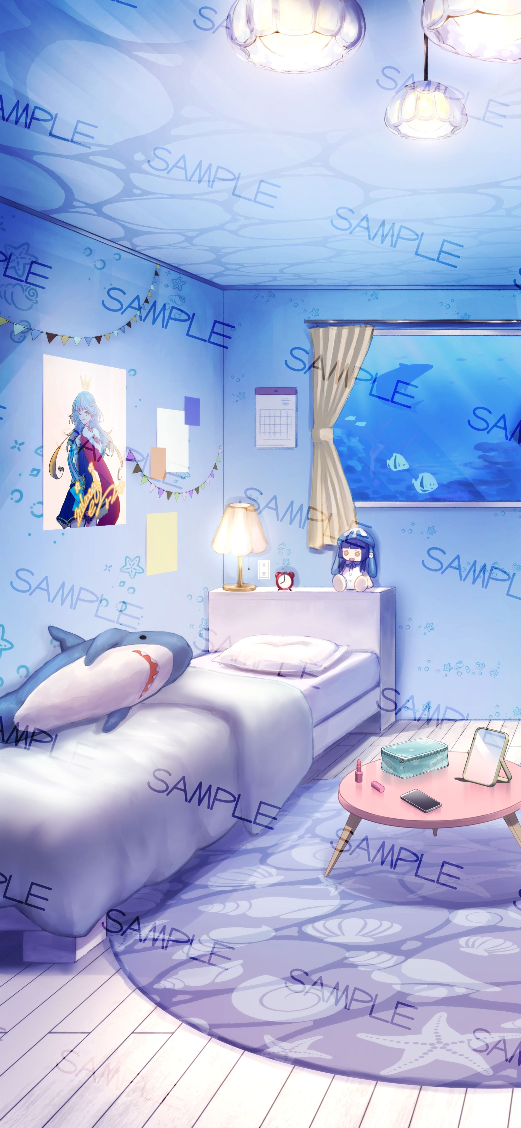 配信アプリ背景イラスト-1