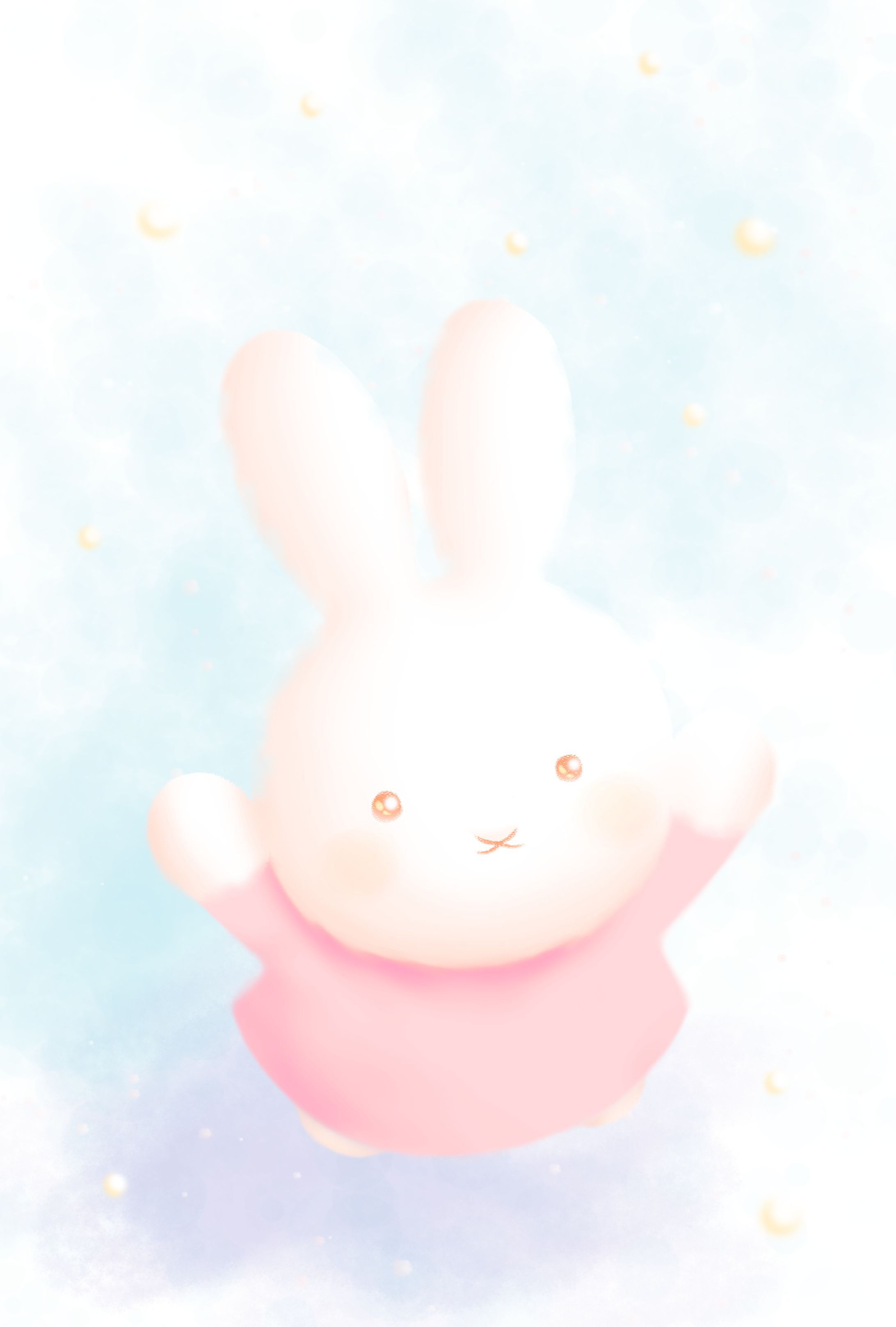 水彩うさぎ-1