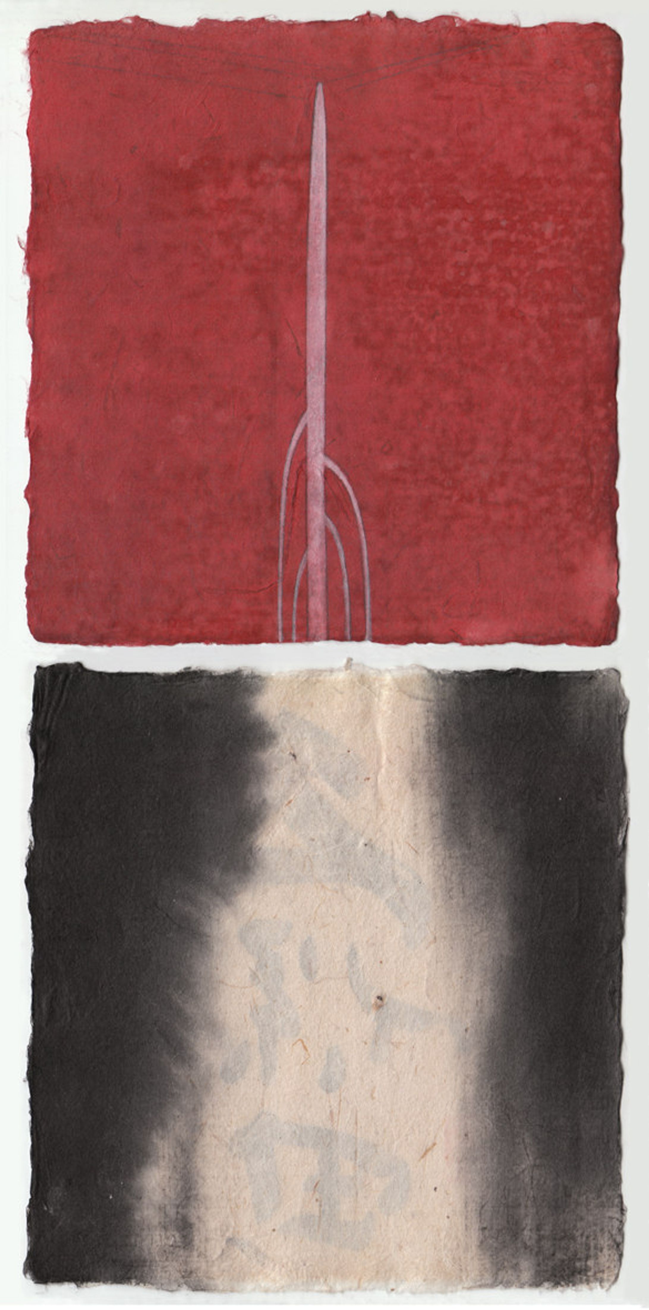 紅葉に彩られた滝-1