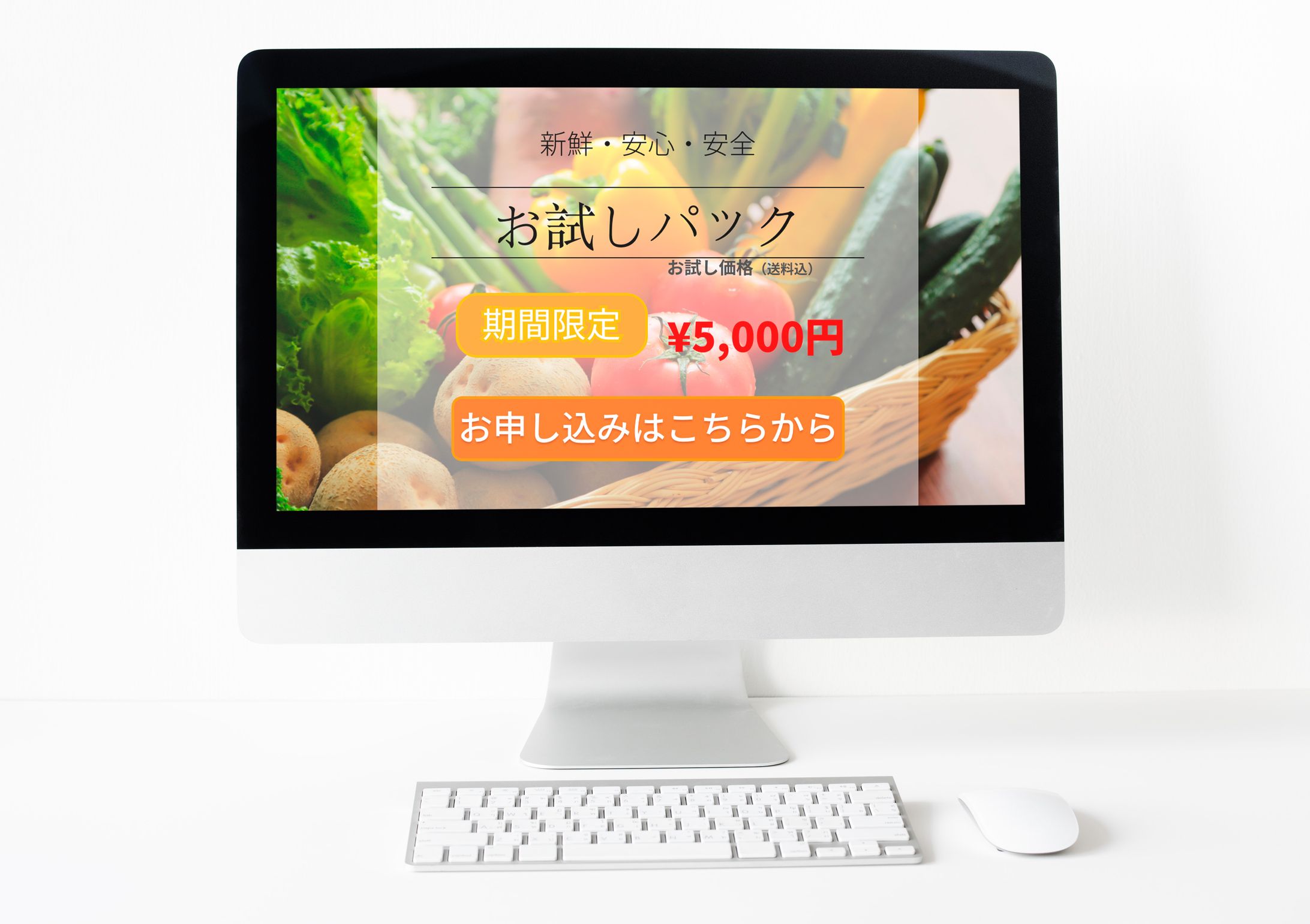 野菜通販サイトLP-1