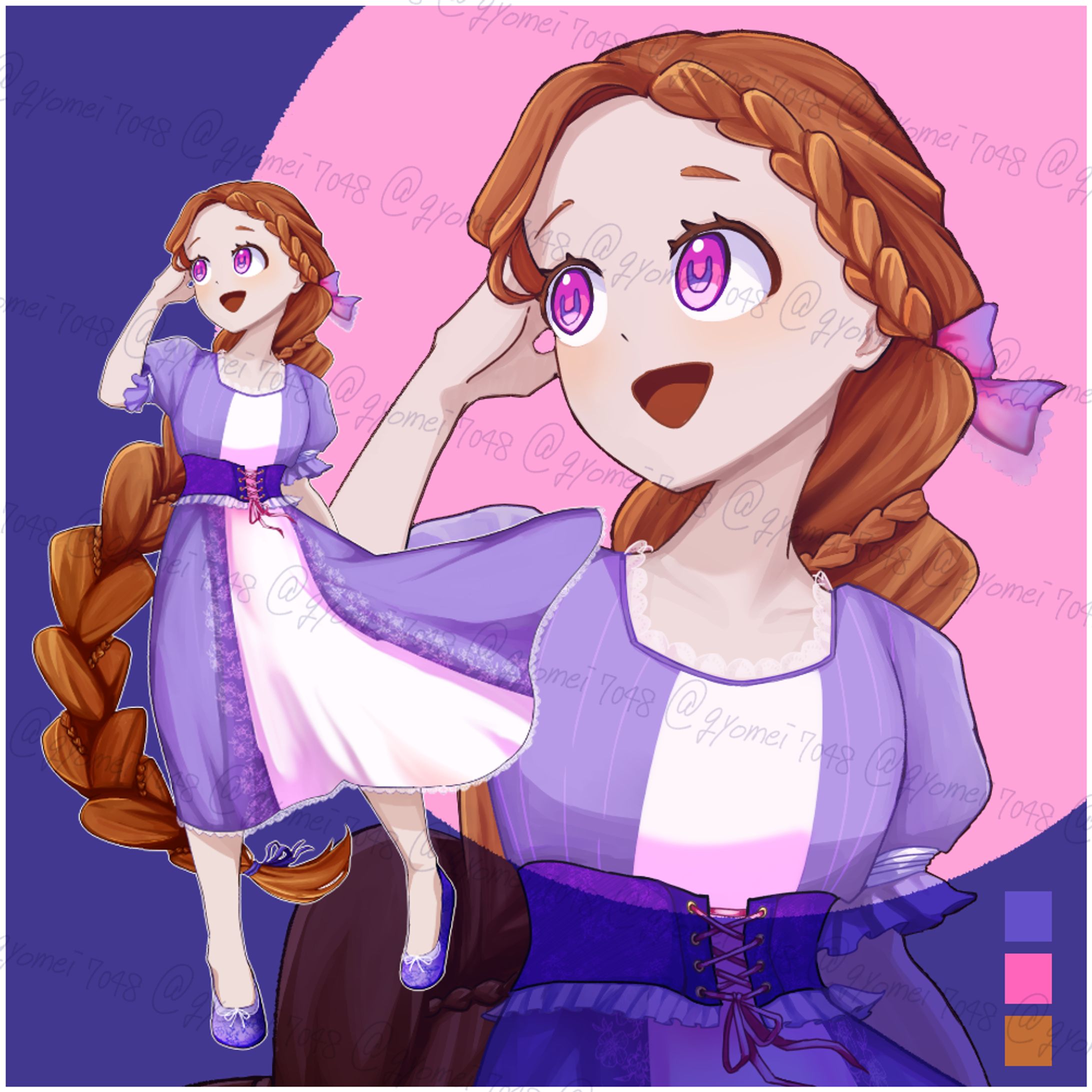 2025年10月開催【女子の立ち絵限定！プレゼント企画】3-1