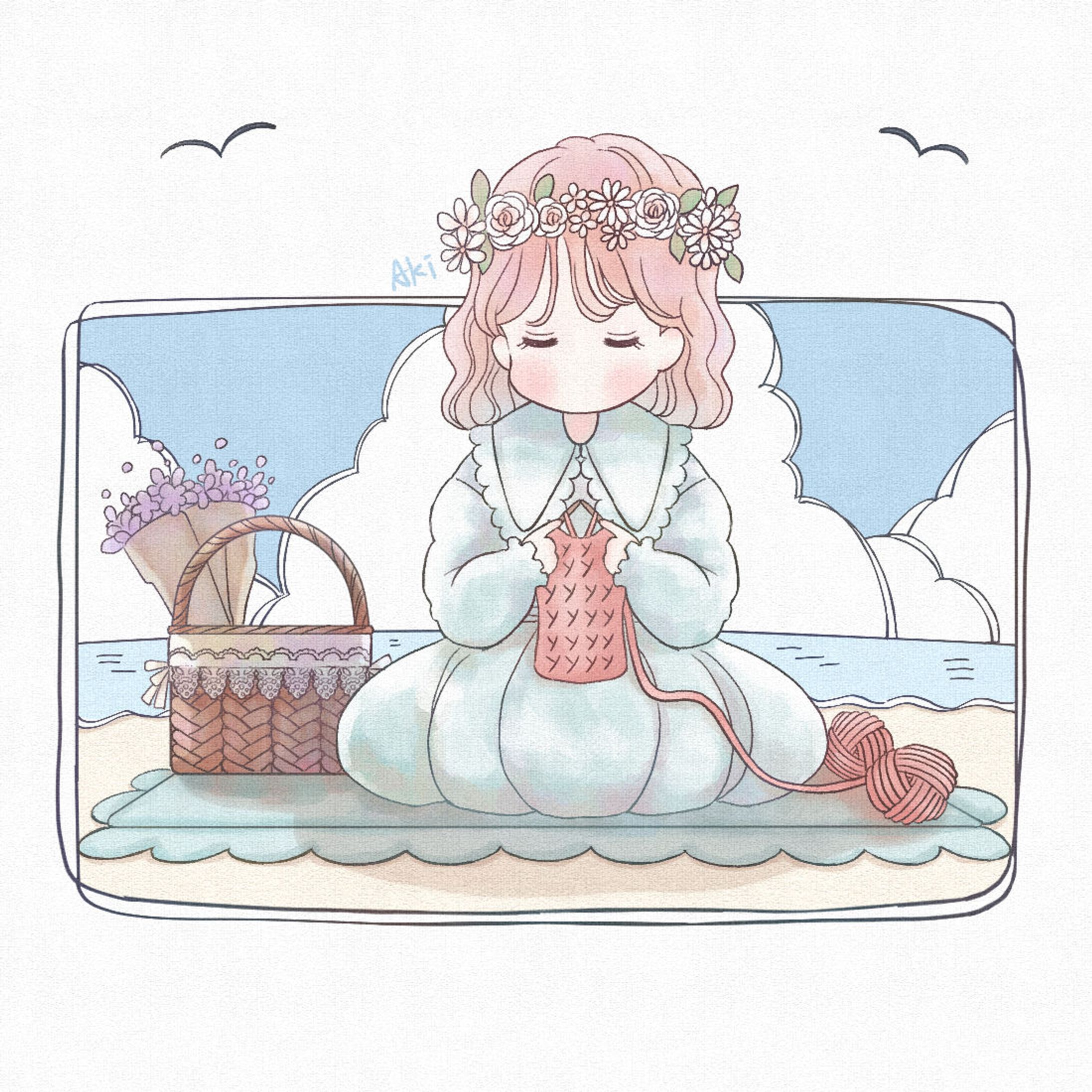 オリジナルゆるかわイラスト集-1