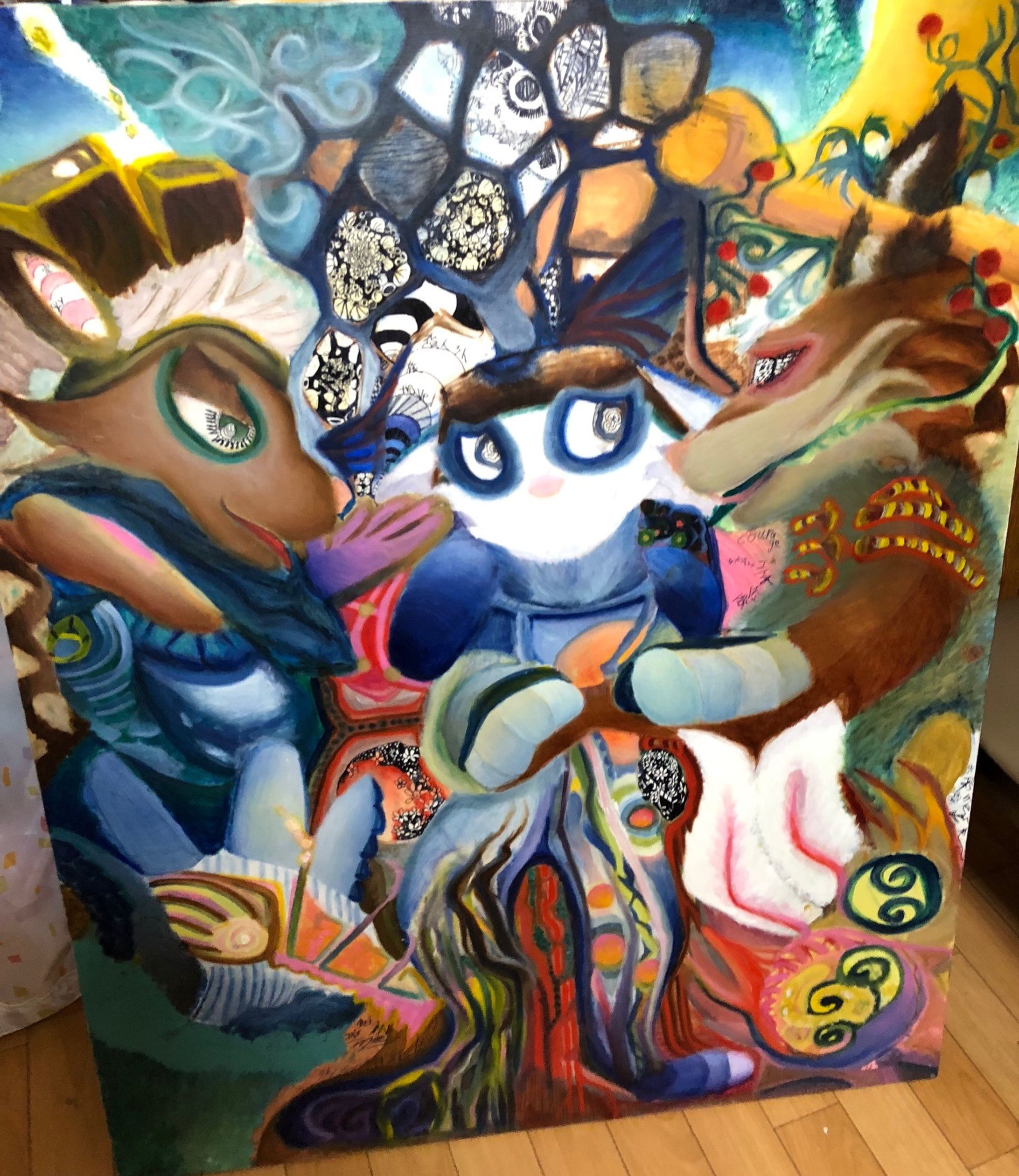 油絵-1