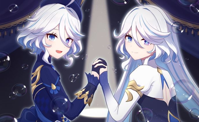 フリーナ制作過程(原神)