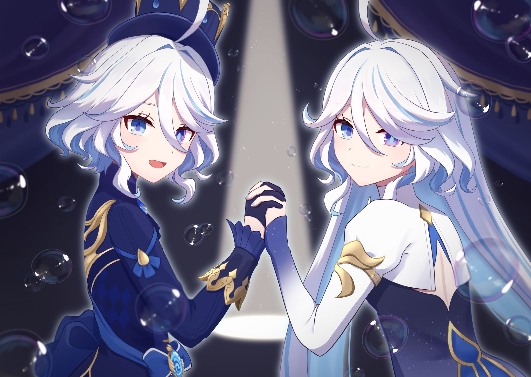 フリーナ制作過程(原神)-1