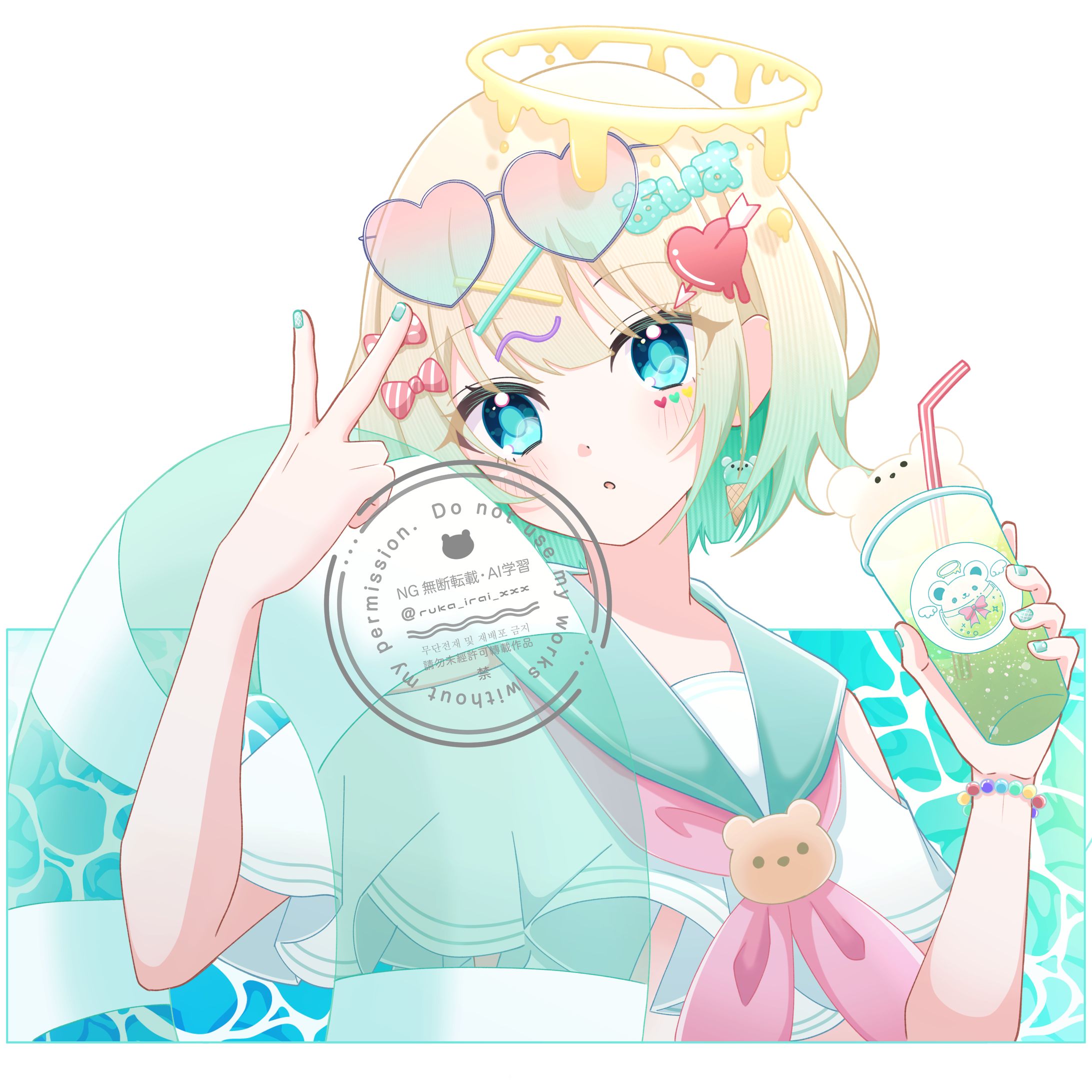 【OC】等身+バストアップ＋衣装デザイン-1