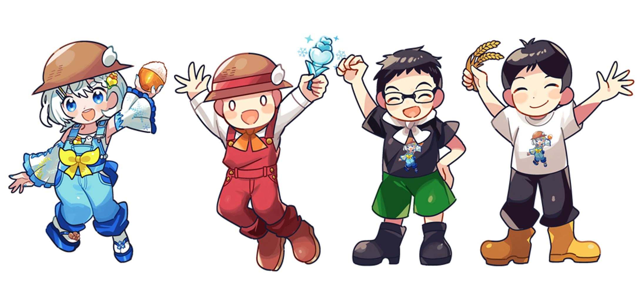 Vsinger  いなほ様　MV用一部イラスト-1