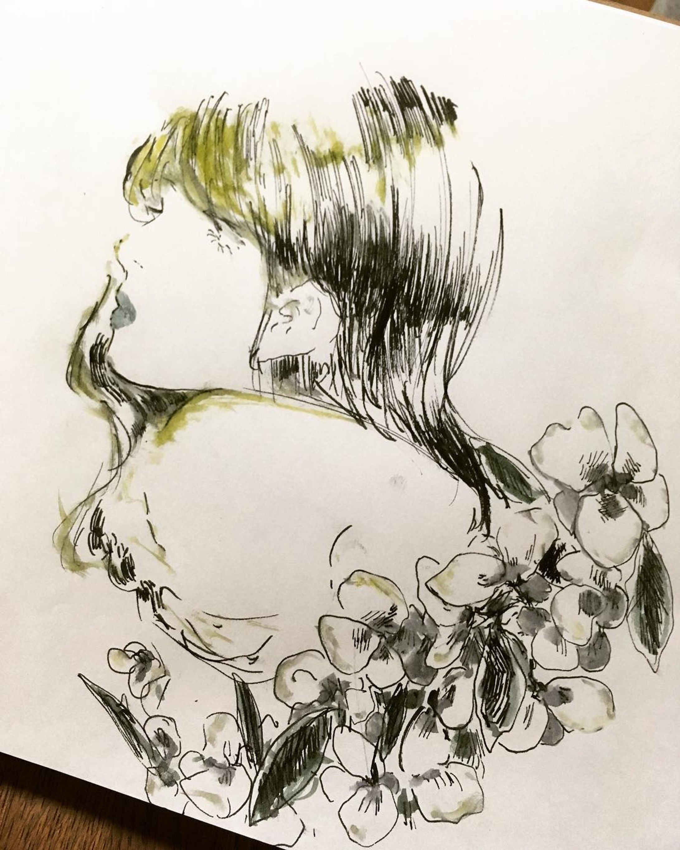 #アナログイラスト #イラストレーション #イラスト-1