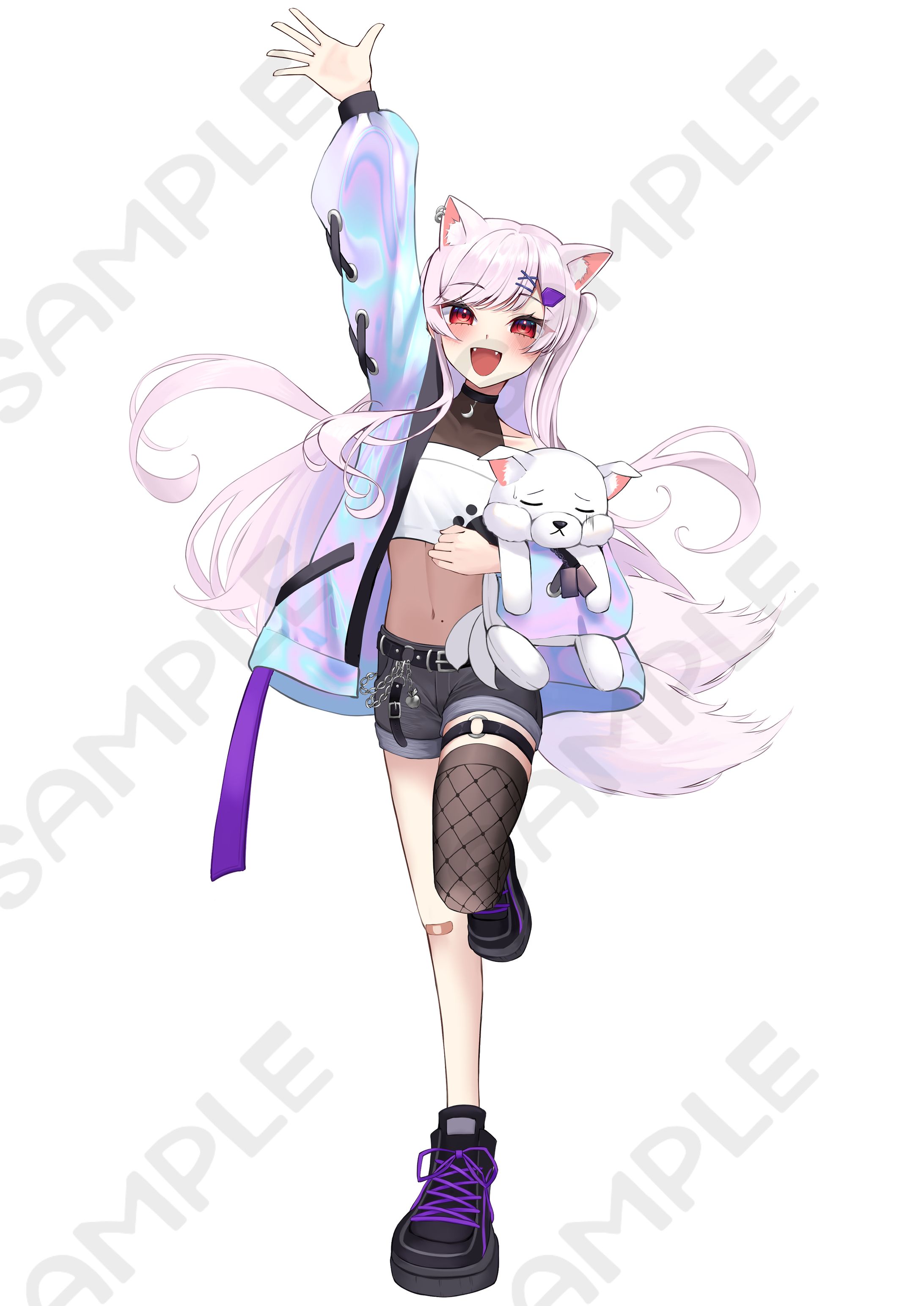 黯奈うる様｜衣装デザイン・IRIAM立ち絵-1