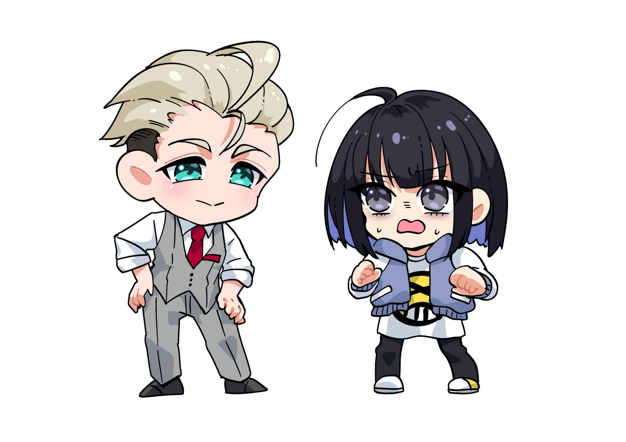 グッズ用デフォルメイラスト-1