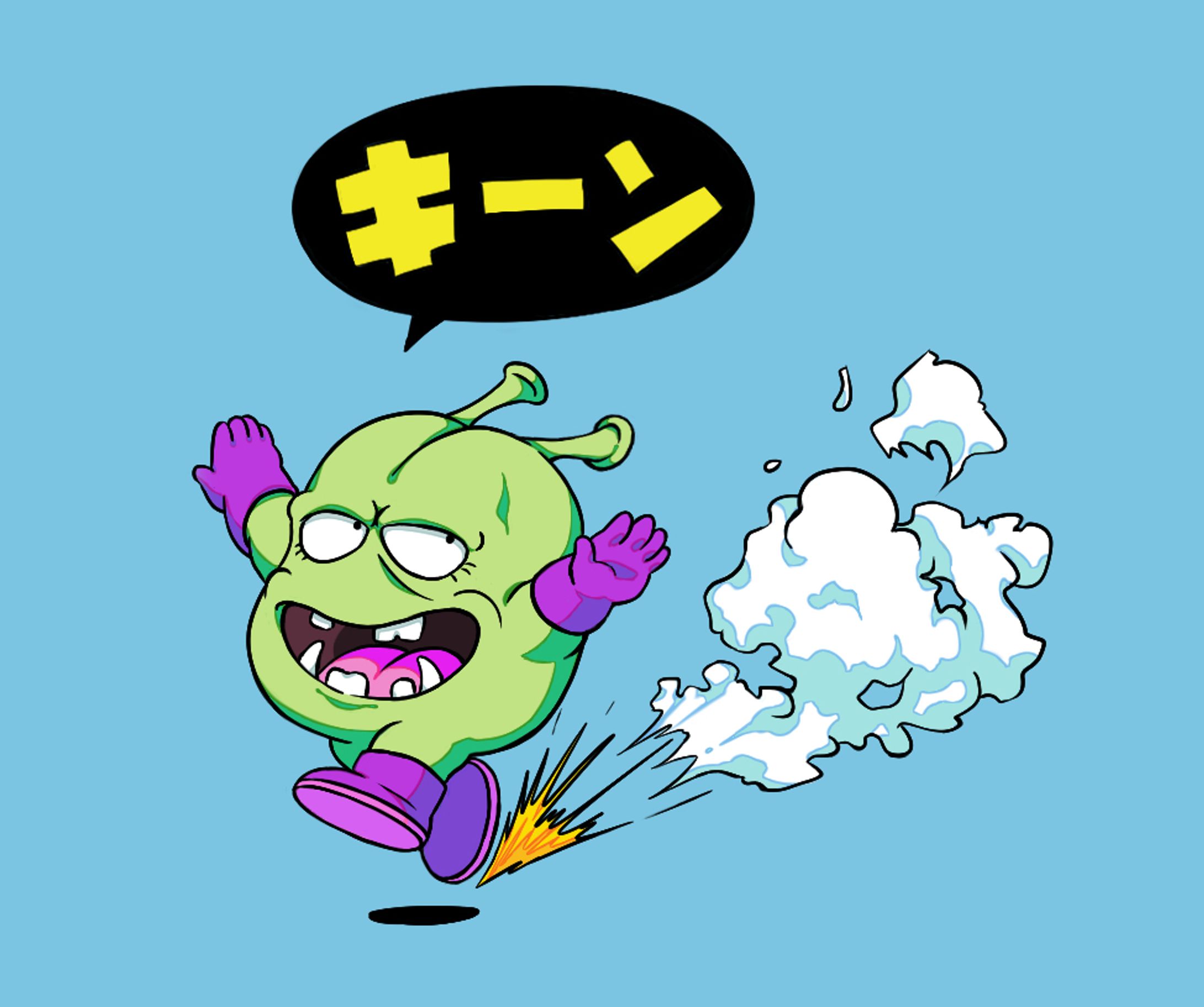 二次創作　漫画「Dr.スランプ」よりニコチャン大王-1