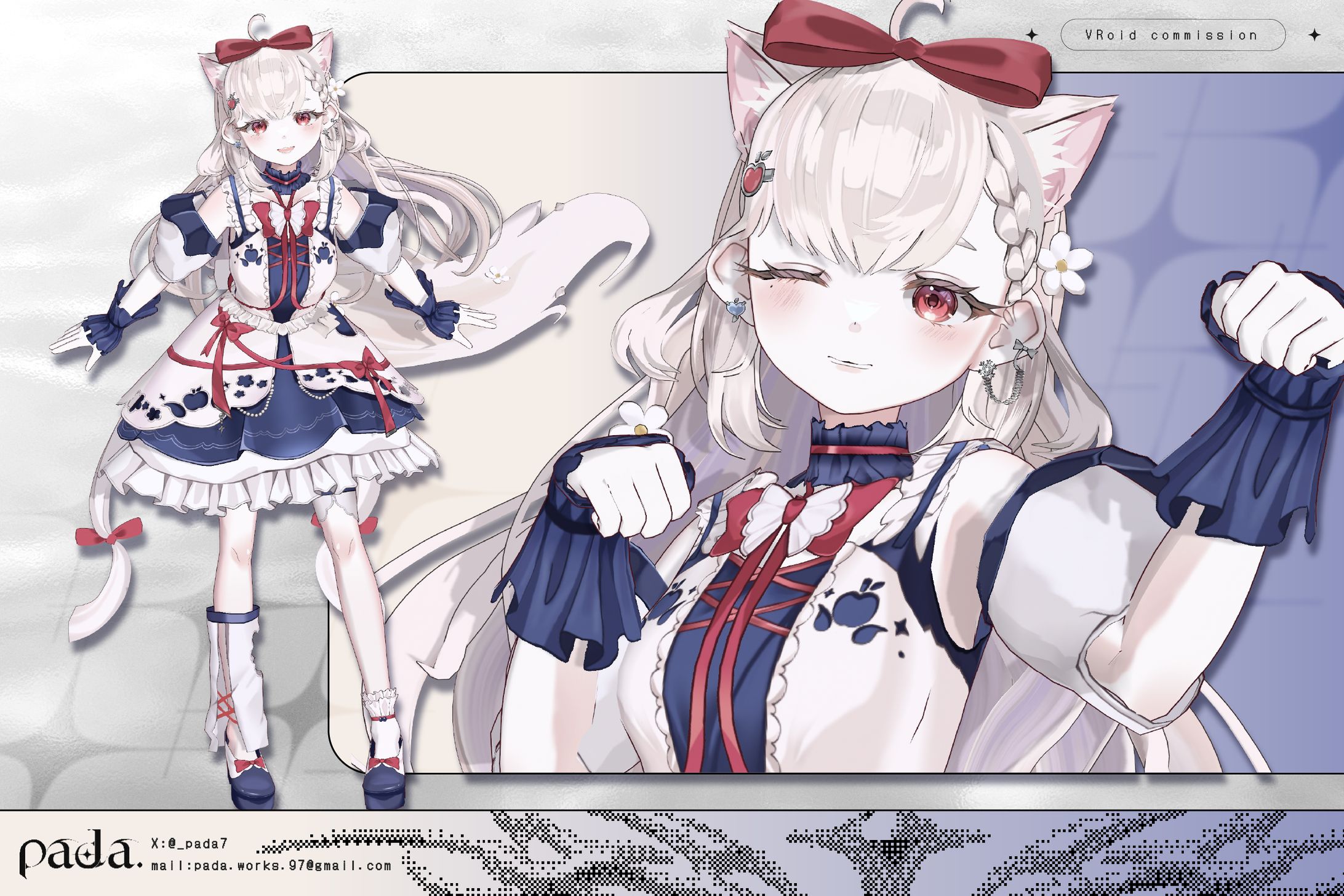 VRoid 3D model / 制作実績-1