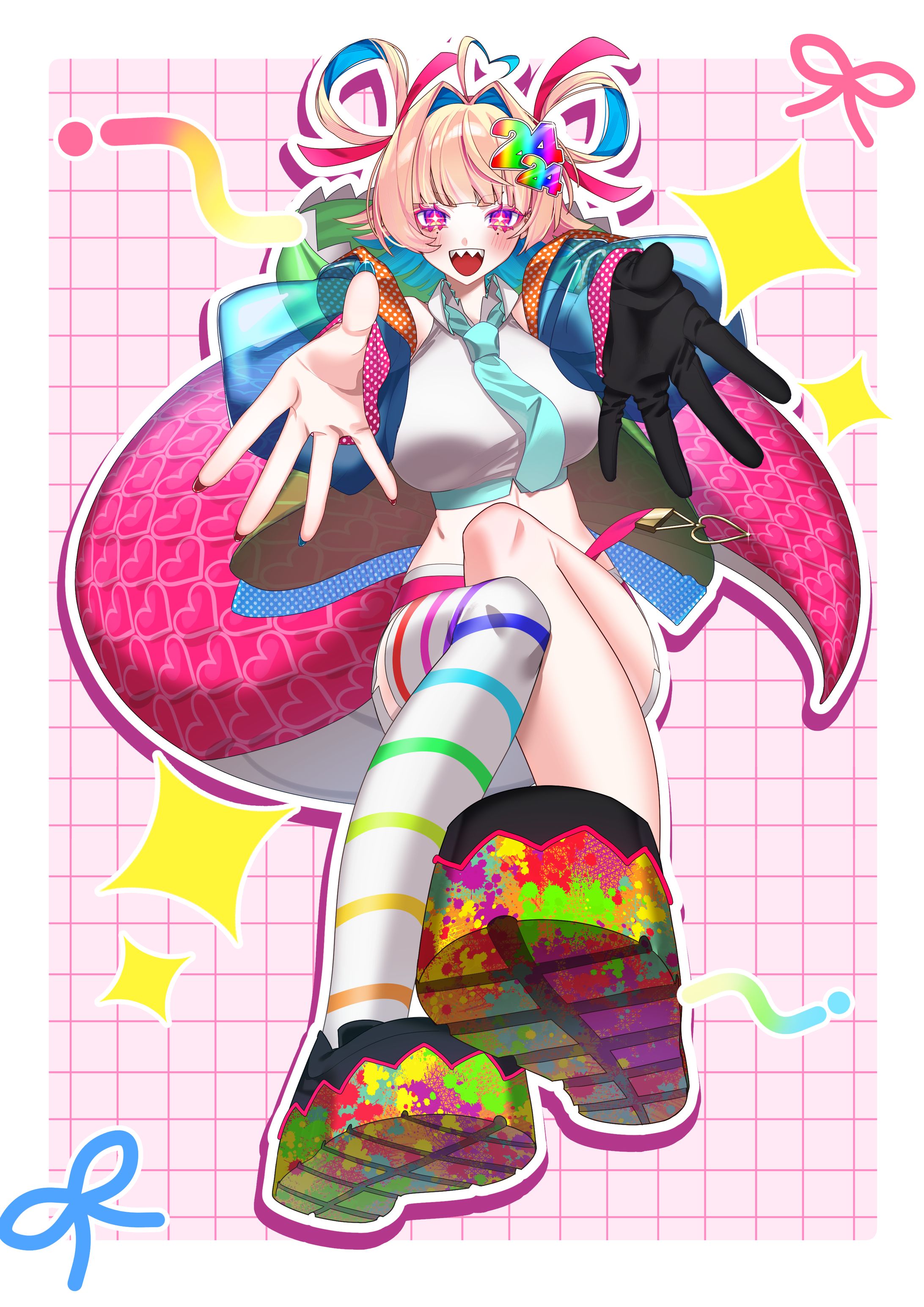 虹ノにじ様　１枚絵-1