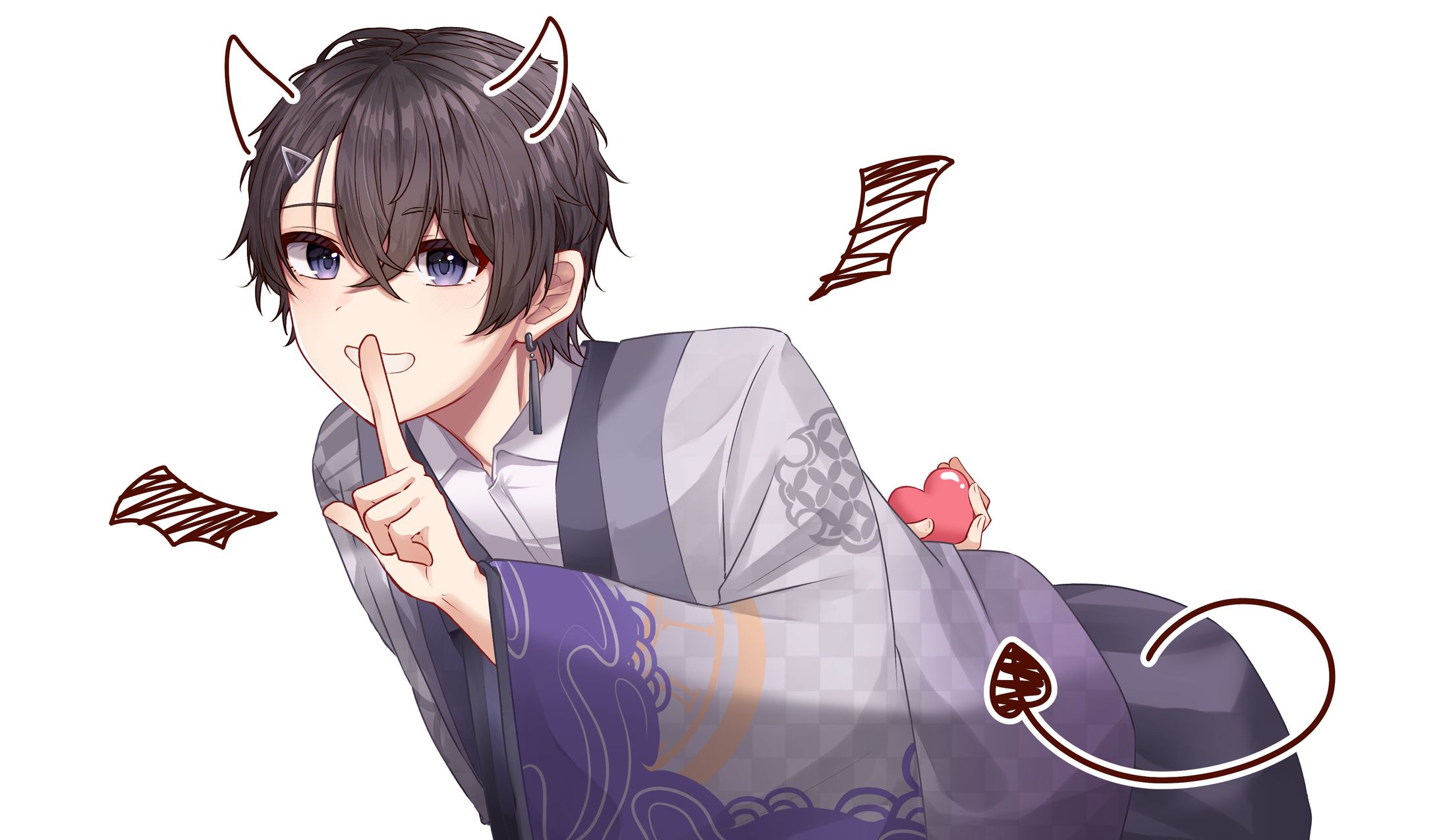 【お仕事】御伽織 様　腰上イラスト＆小物-1