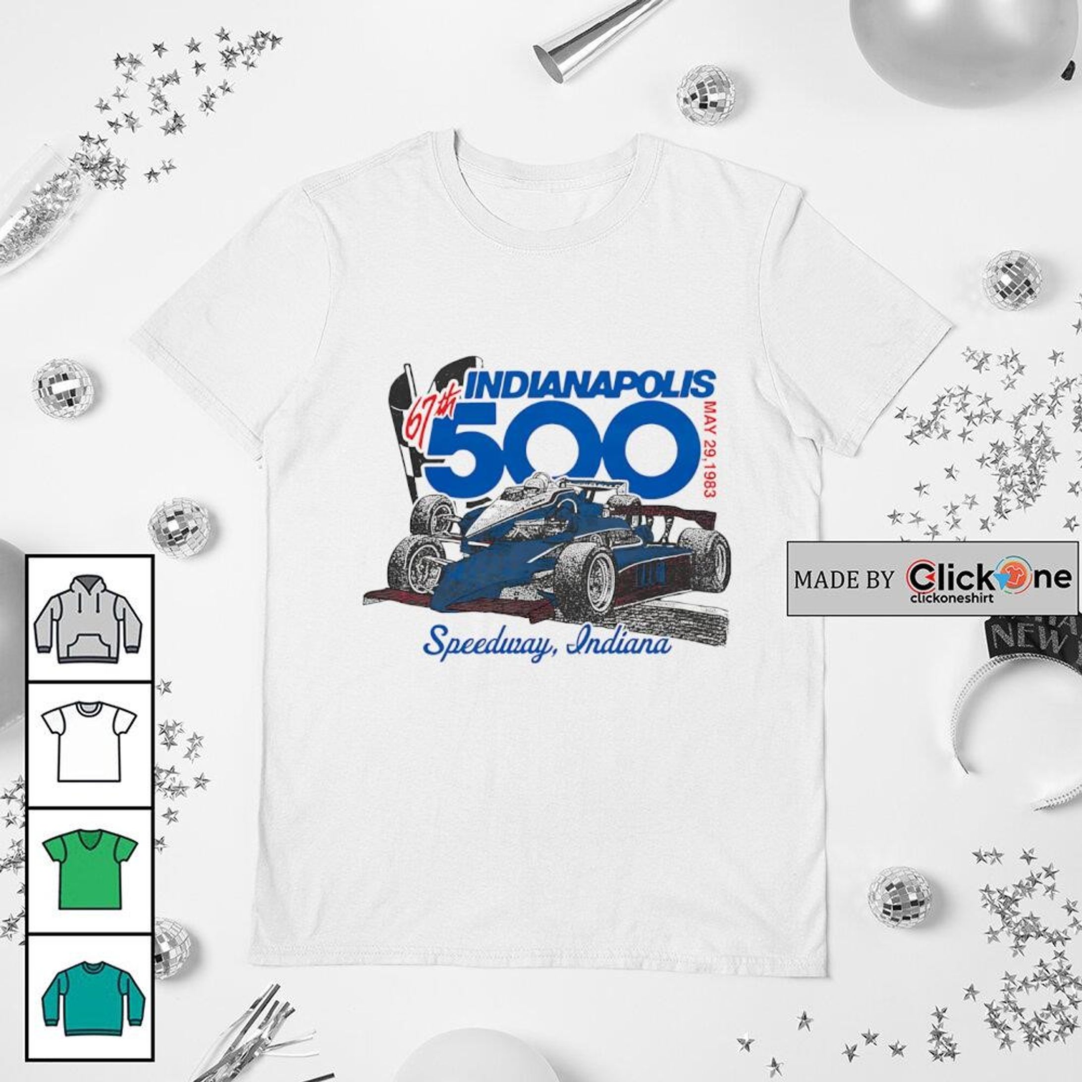 1983 Speedway Legend – Indy 500 Tribute Shirt-1
