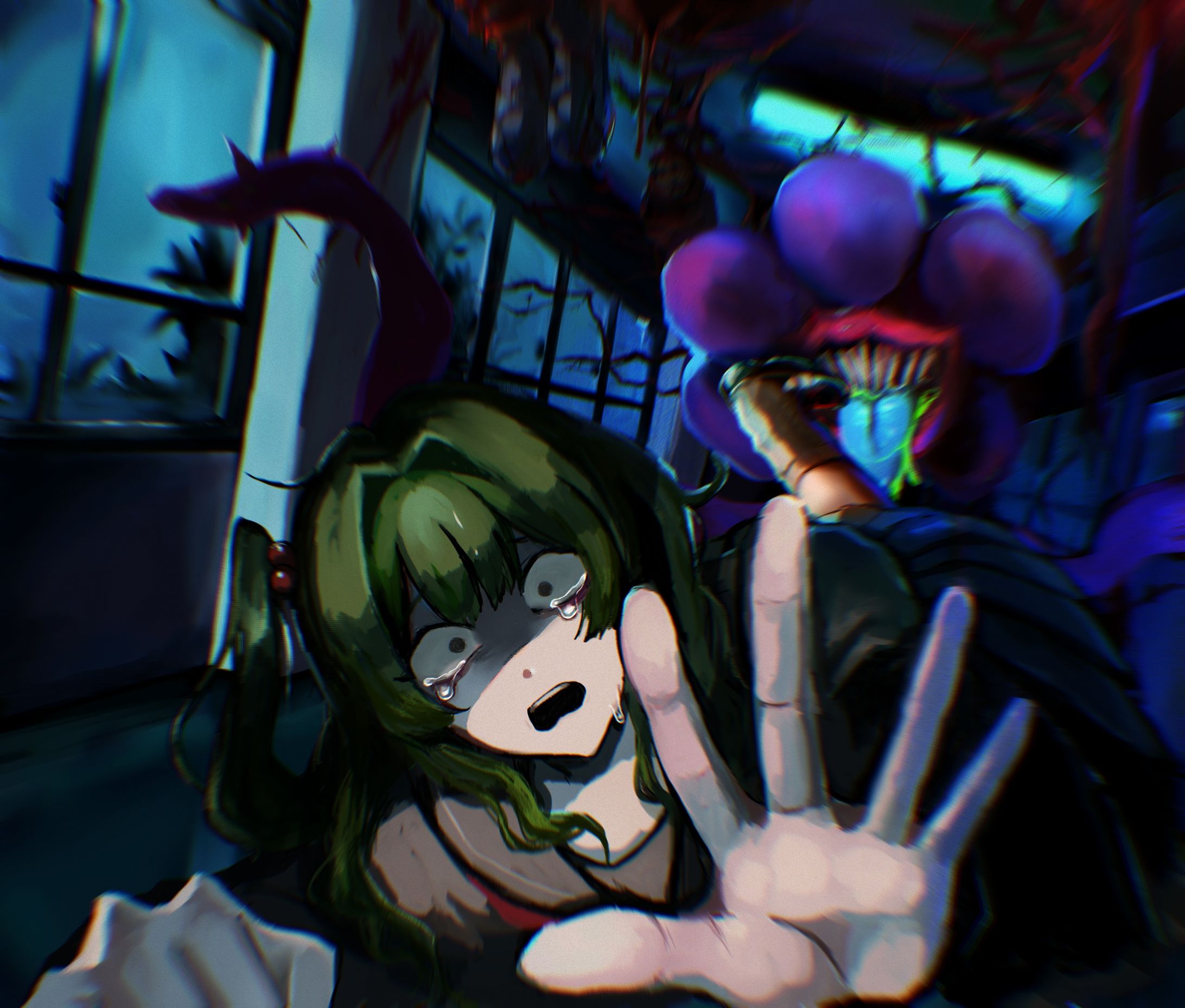 ホラーゲーム(スチル/背景/立ち絵)-1