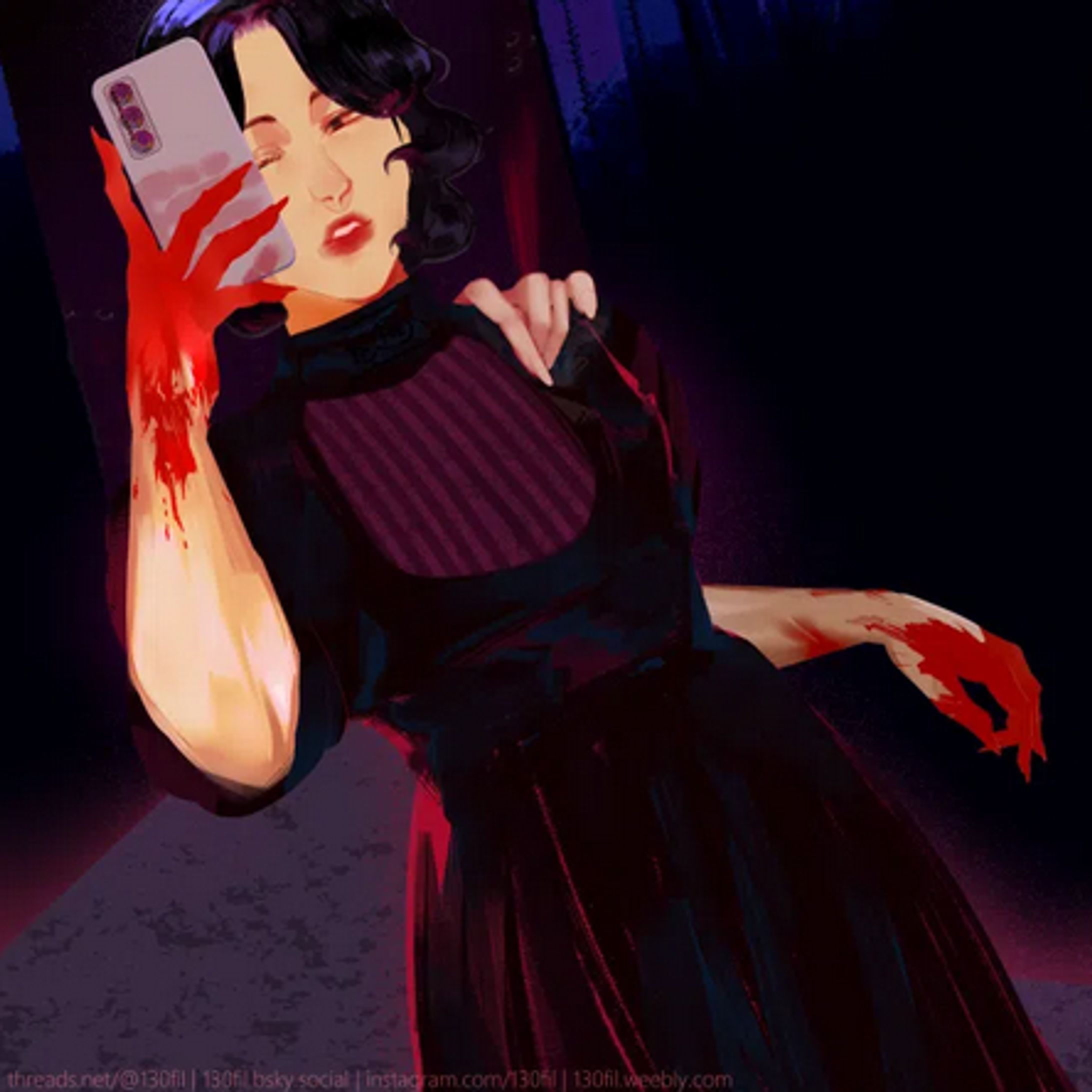 【イラスト】afterparty-1