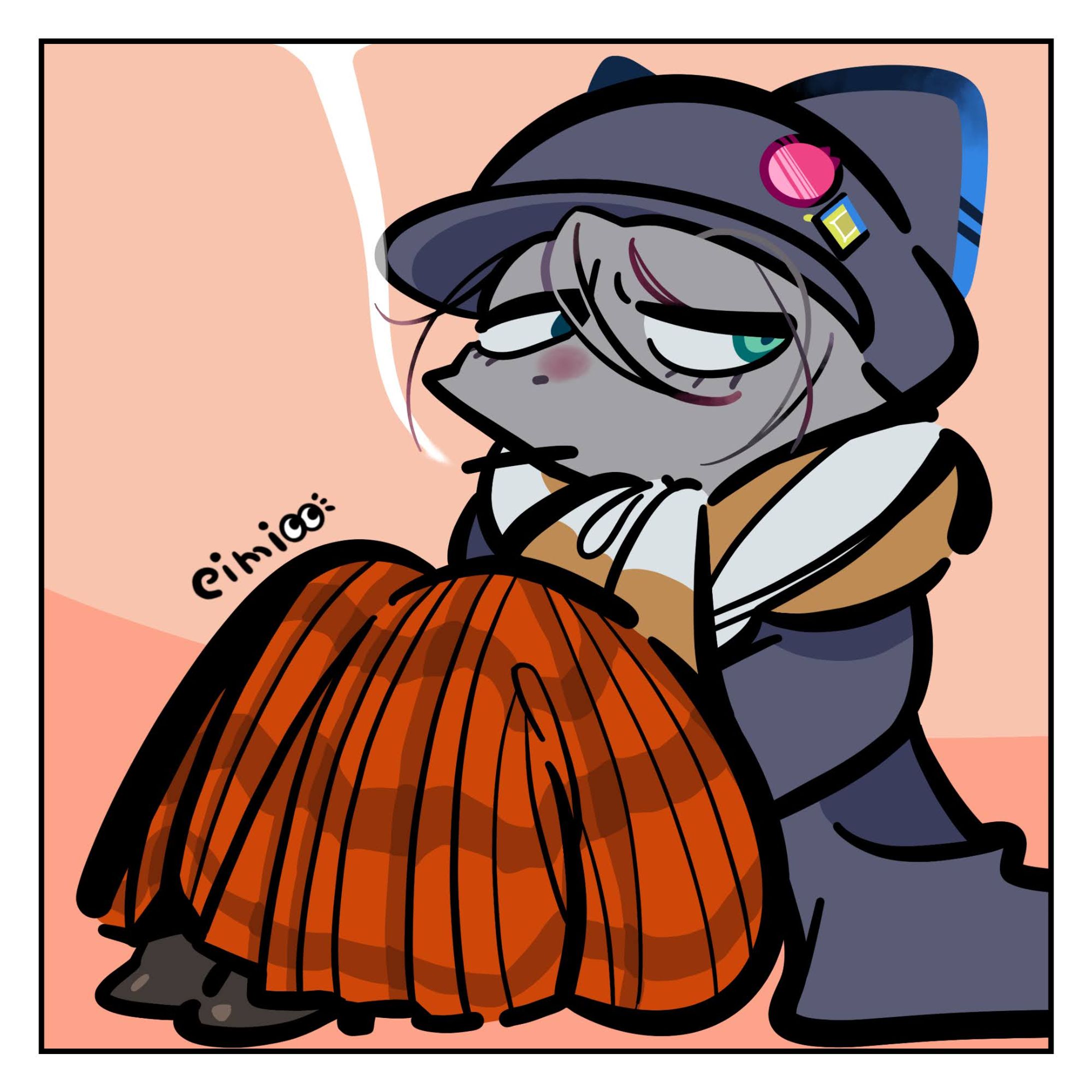 Navy｜Grumpy cat-1