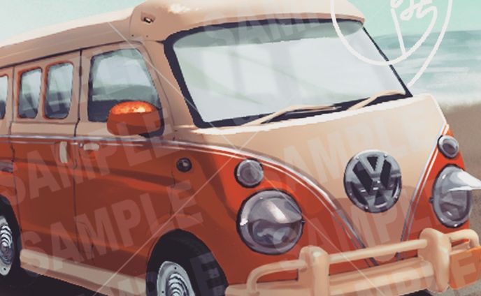 【ポートフォリオ】
ココナラでご依頼いただいておりました車アイコンイラスト描かせていただきました！ 
ご依頼いただきありがとうございました！ https://coconala.com/services/2165664
#ココナラ 
#アイコン 
#イラスト依頼 
#車 
#ワーゲンバス仕様