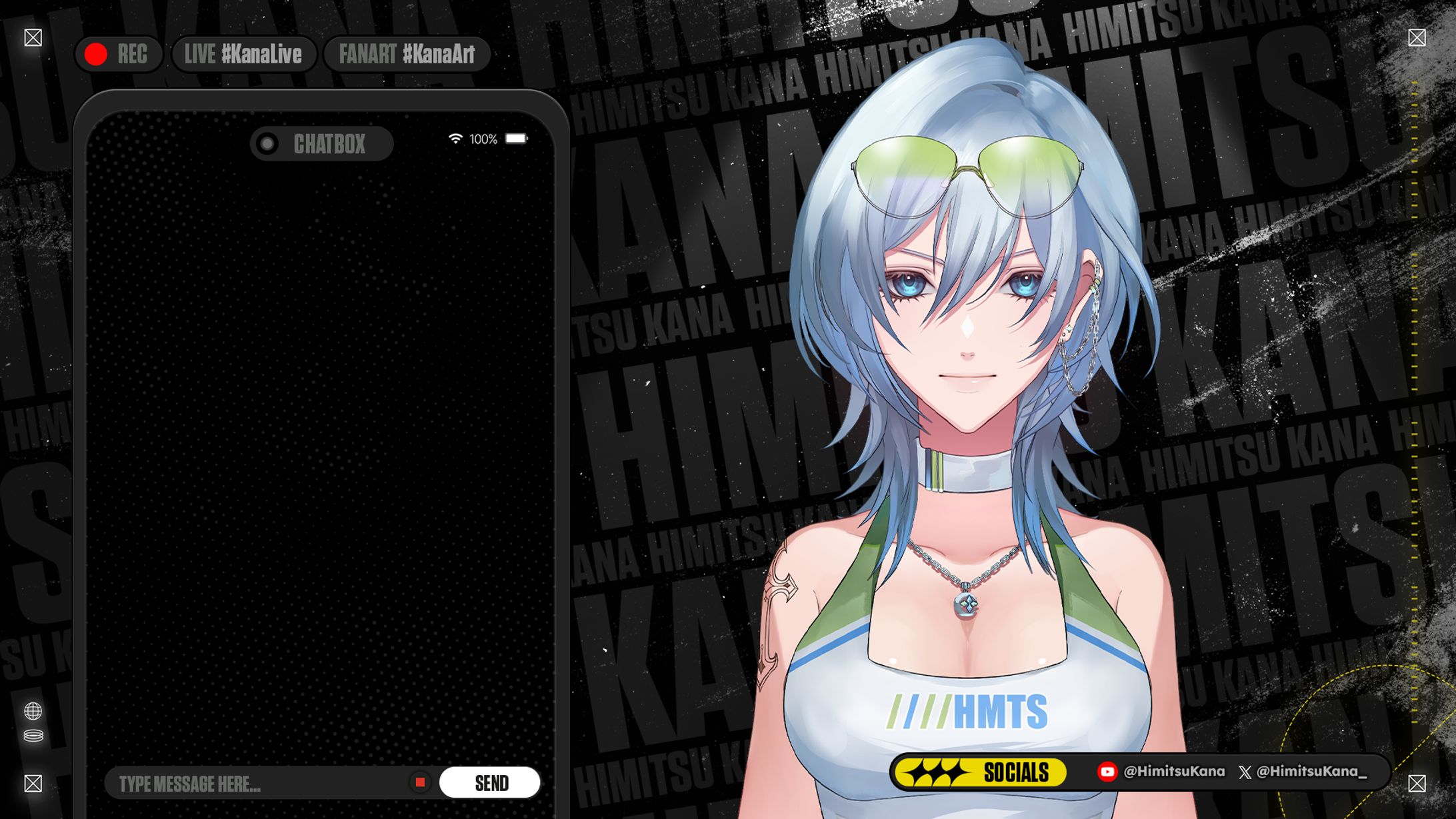 Overlay Just Chatting for Himitsu Kana-1