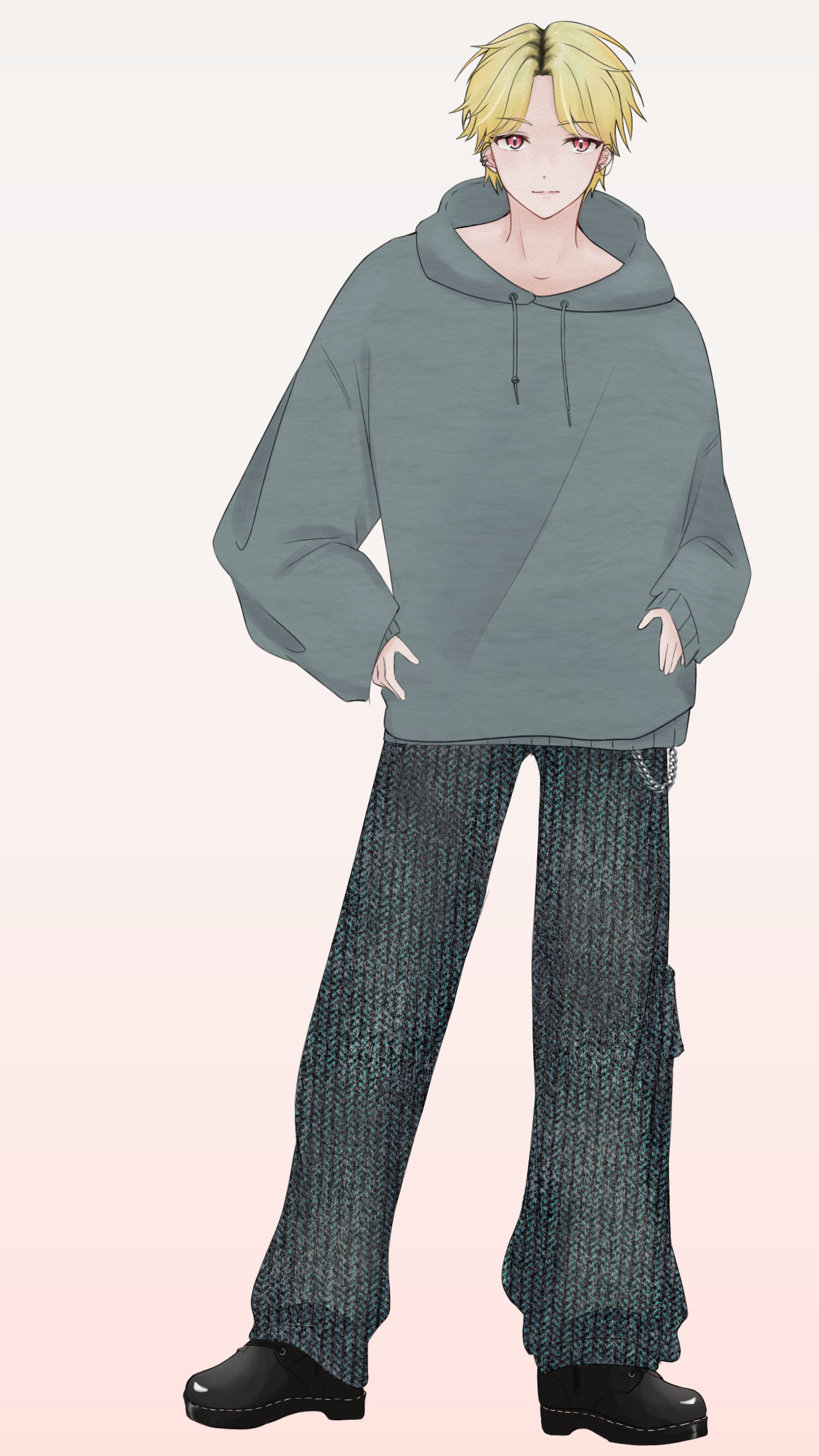 等身男の子(立ち絵)-1