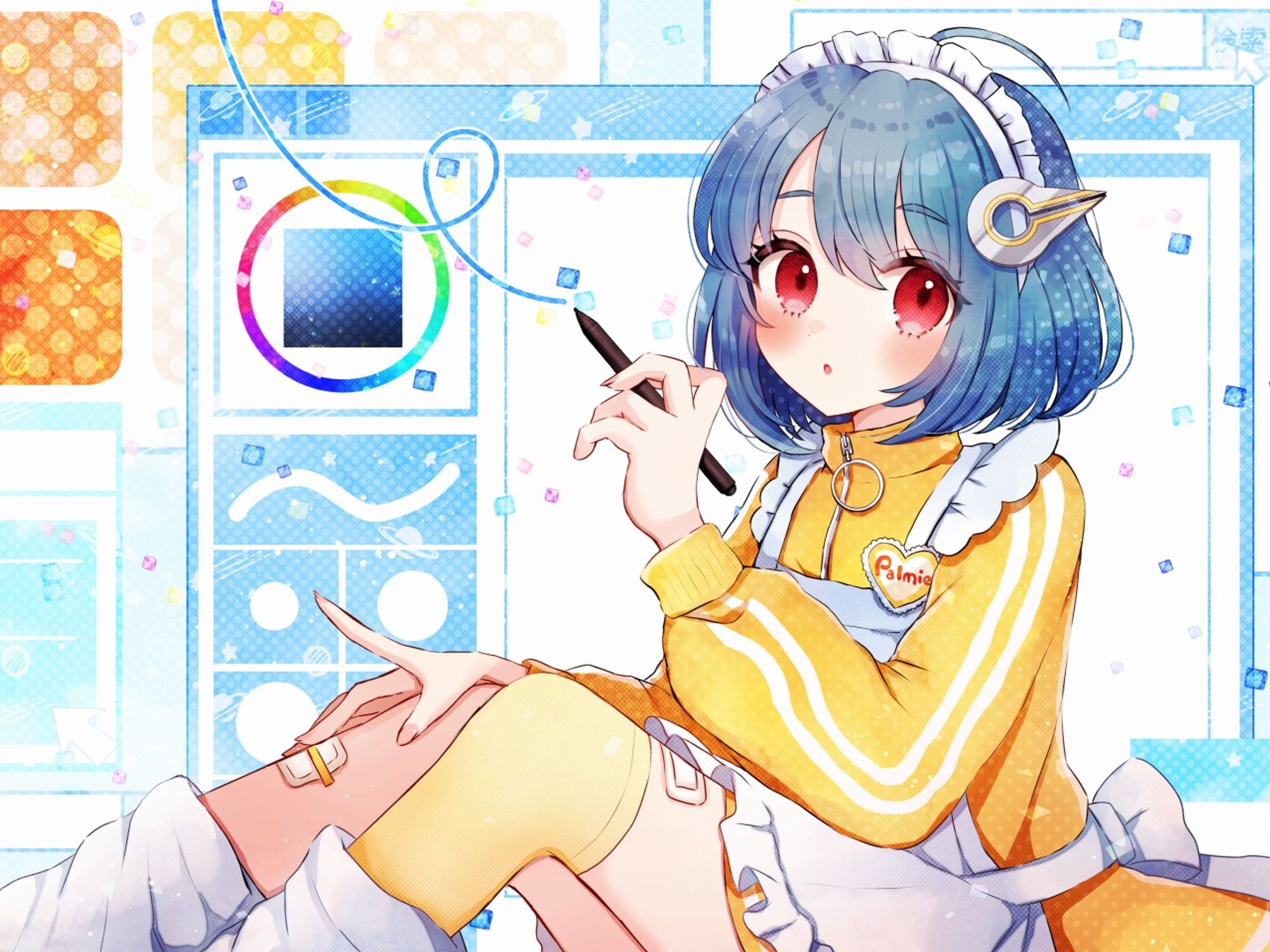 【PR】パルミーちゃんイラスト-1