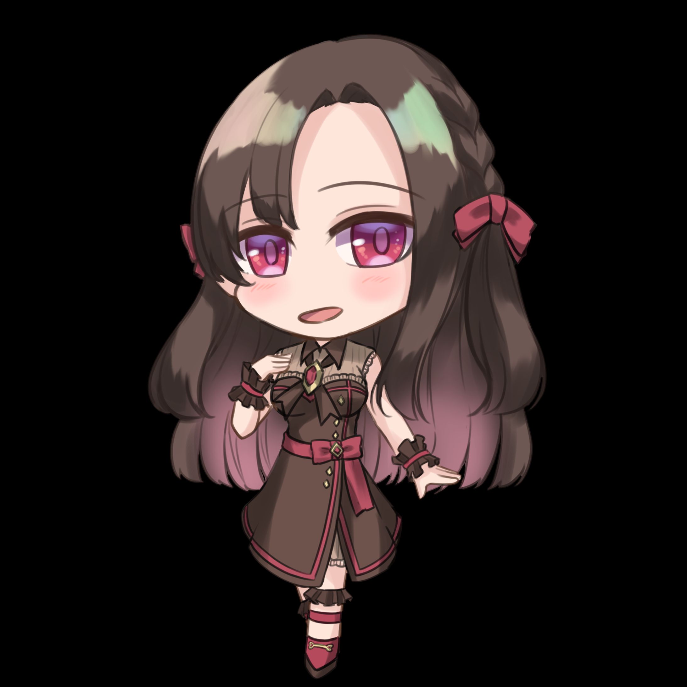 【2021.05】黒槙ユウ様 ミニキャラ制作-1