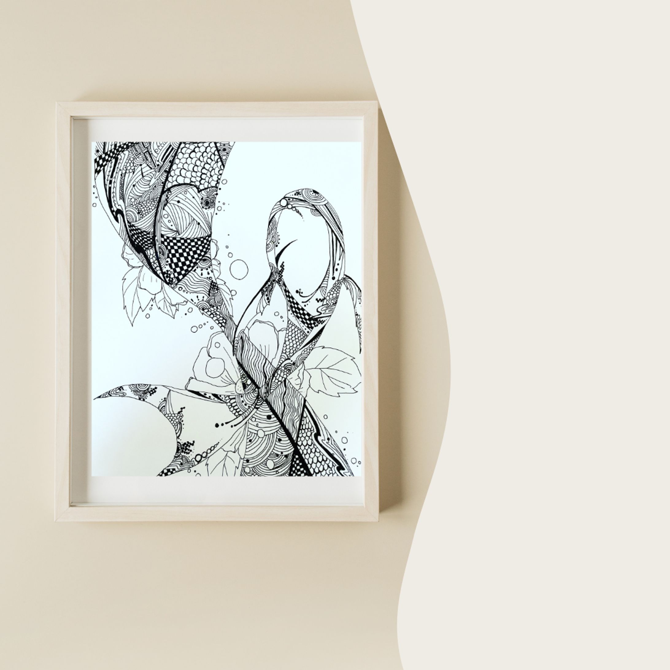 イラスト実績　華魚-1