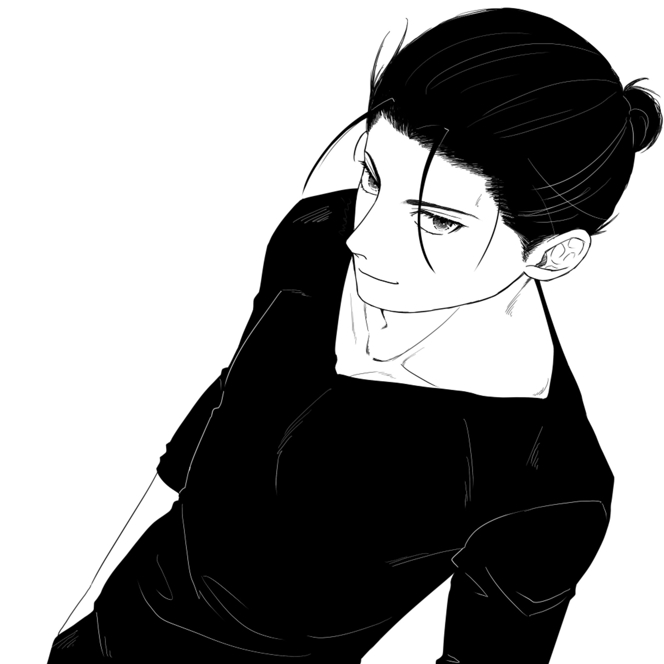 モノクロお兄さん-1