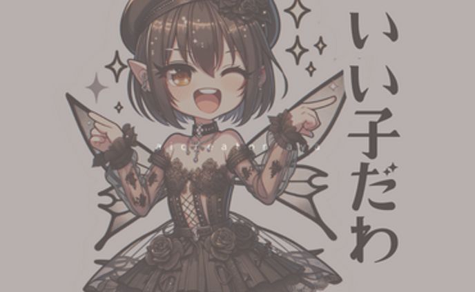 LINEスタンプ　妖精アーヤ様ちゃん