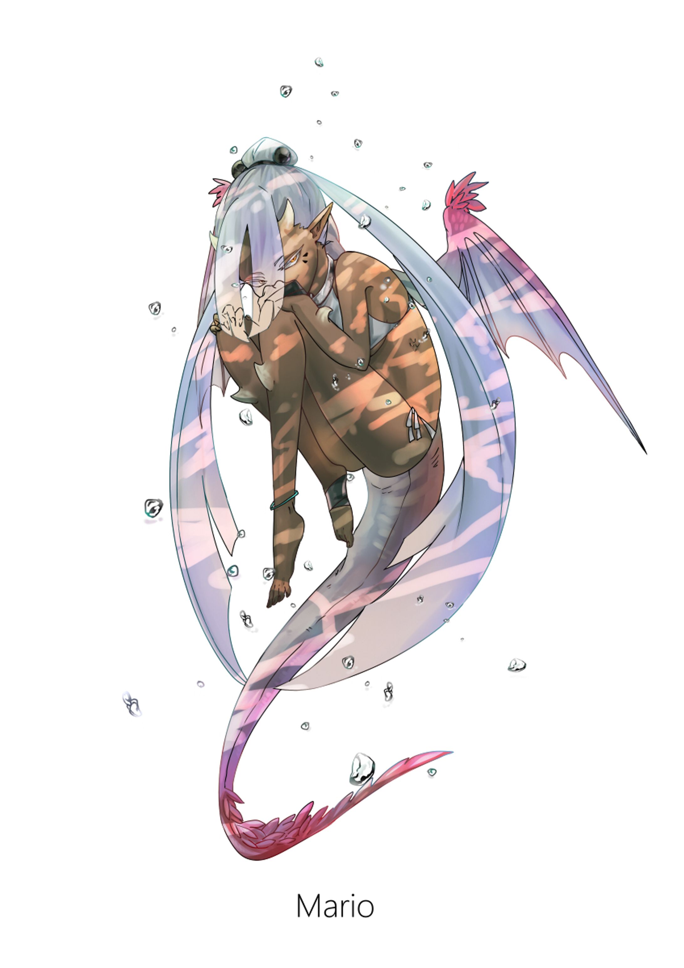 小川に住む妖精竜-1