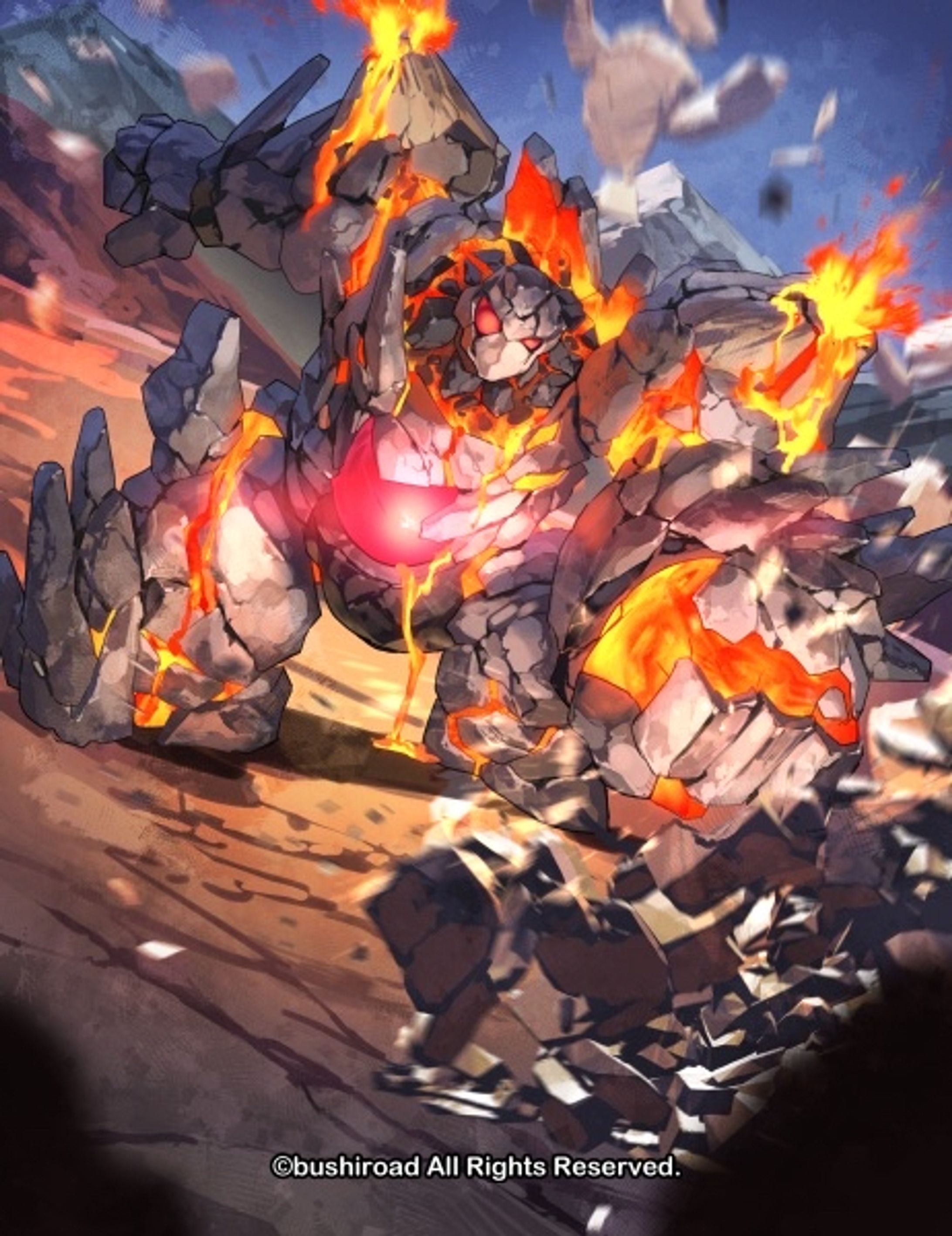 『メルトナックル・ゴレム』カードファイト!!ヴァンガード-1