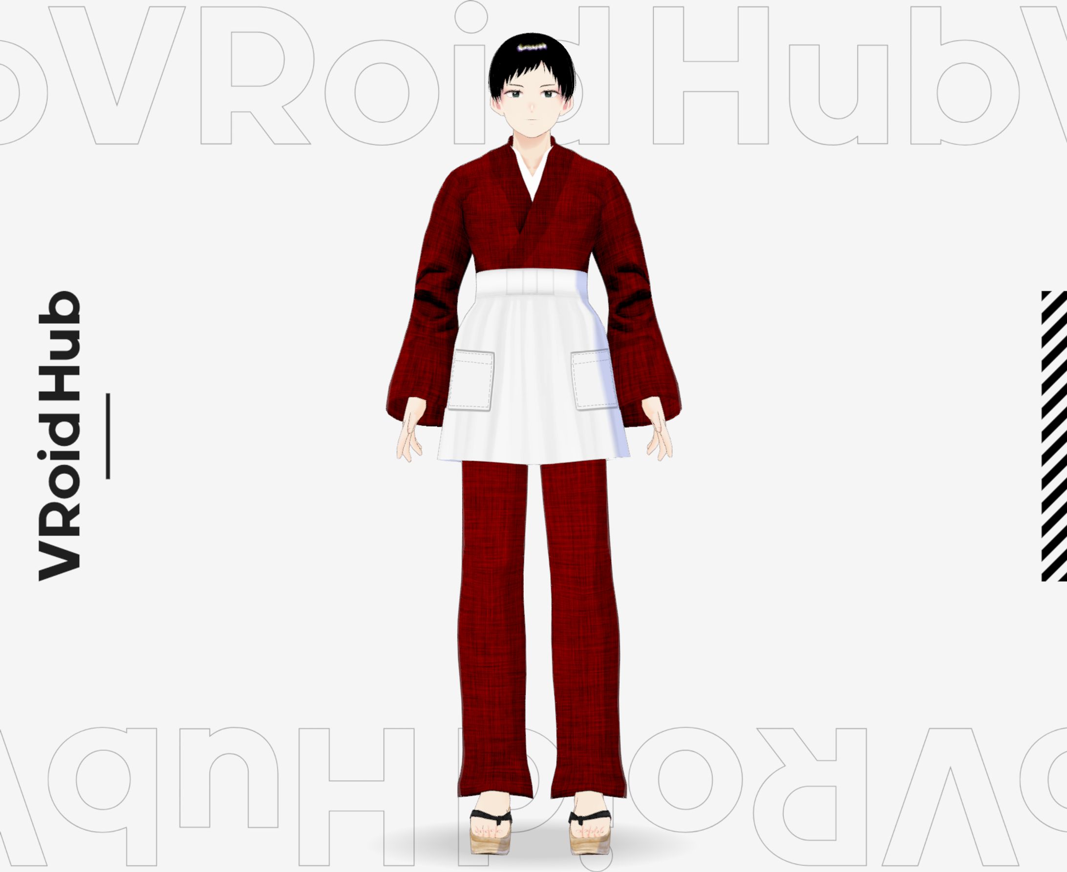  clusterイベント夢食感 Vroid 衣装-1