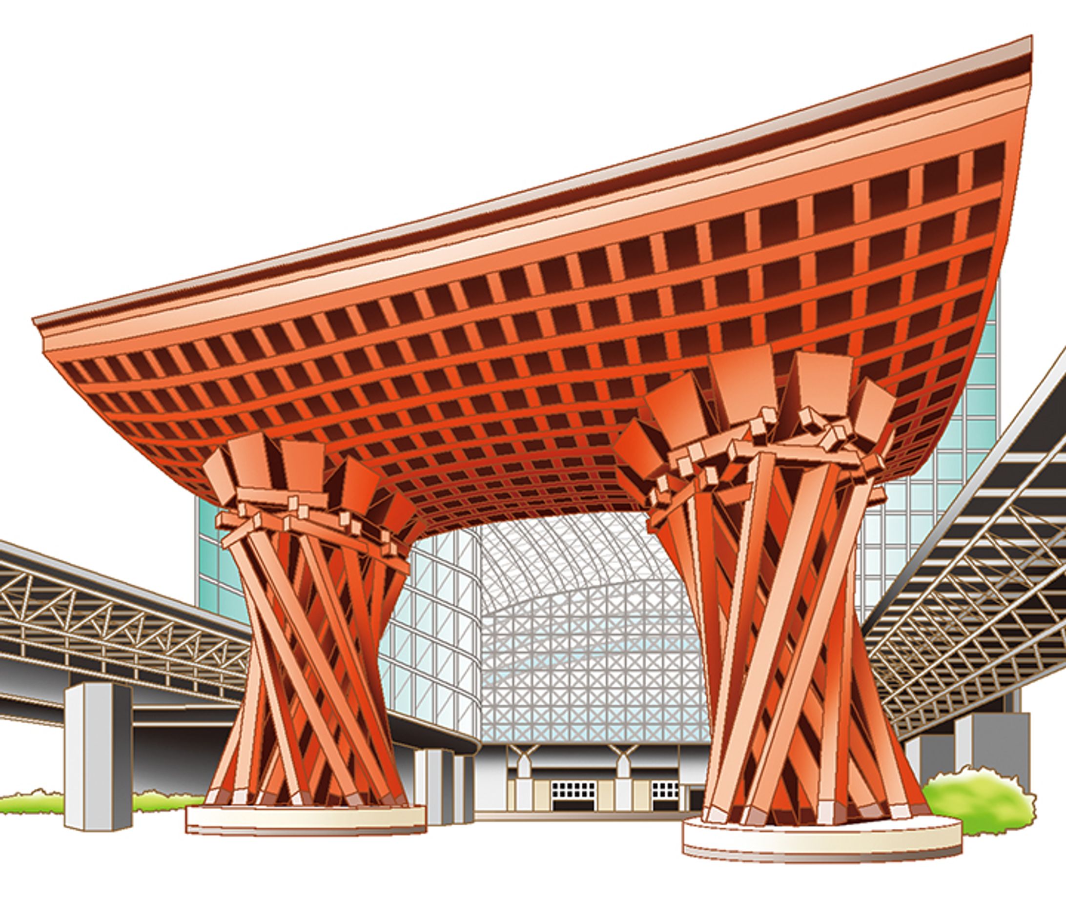 石川県／鼓門-1