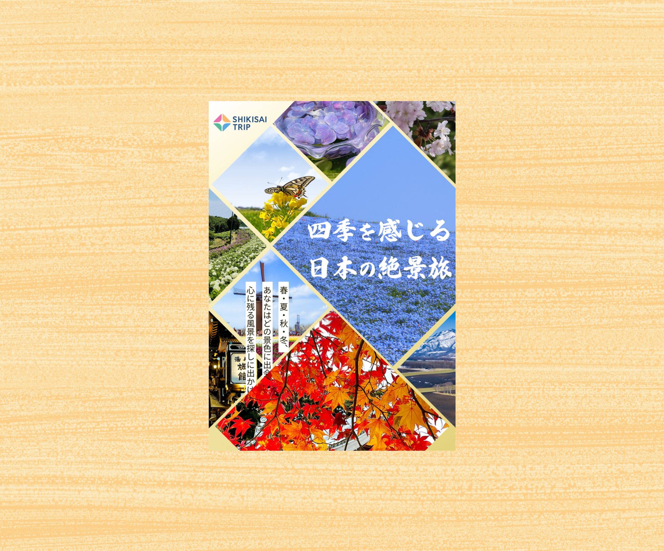 日本の絶景旅　印刷物-1