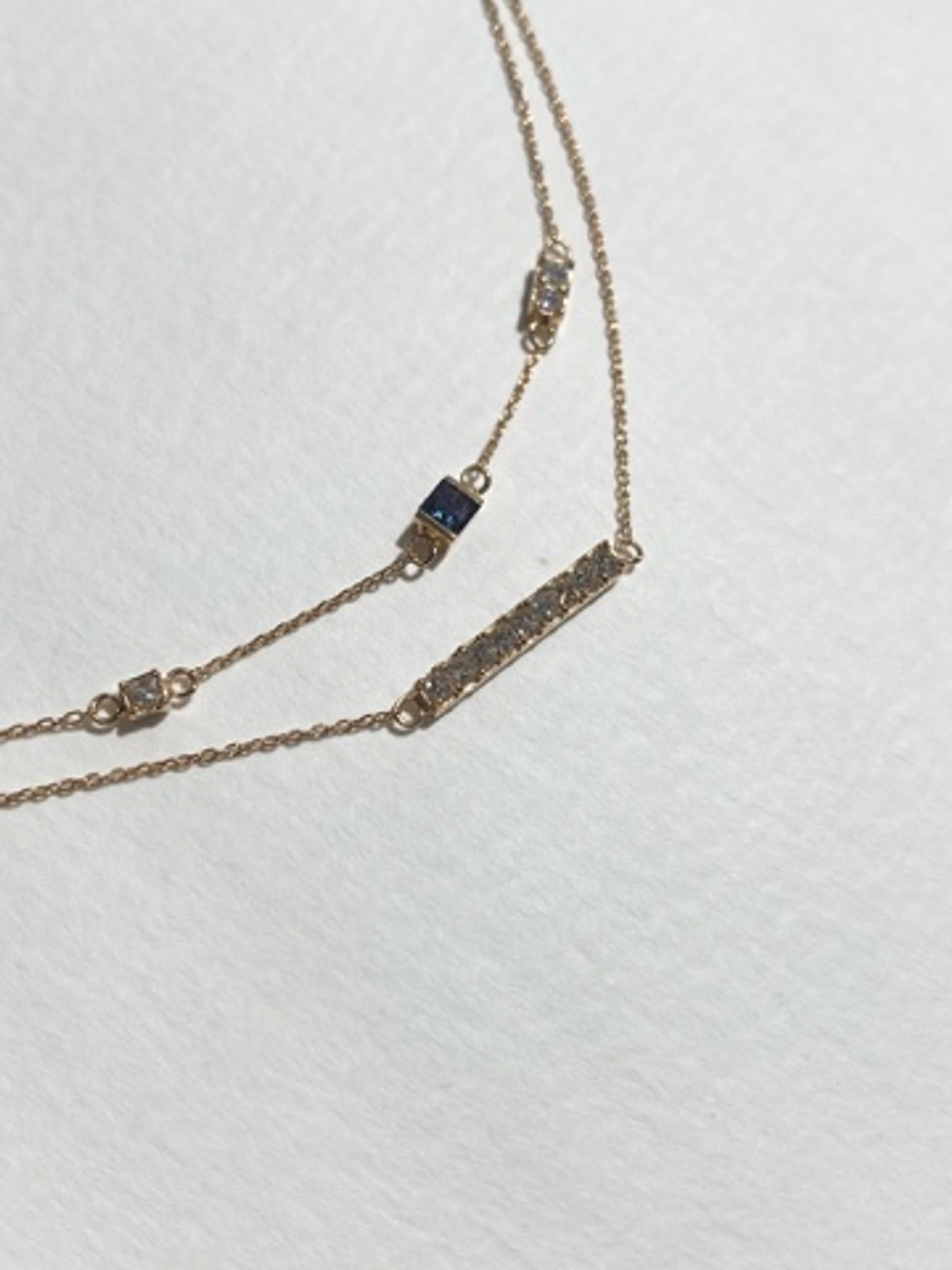 ESTHER リメイクジュエリー　ブレスレット-1