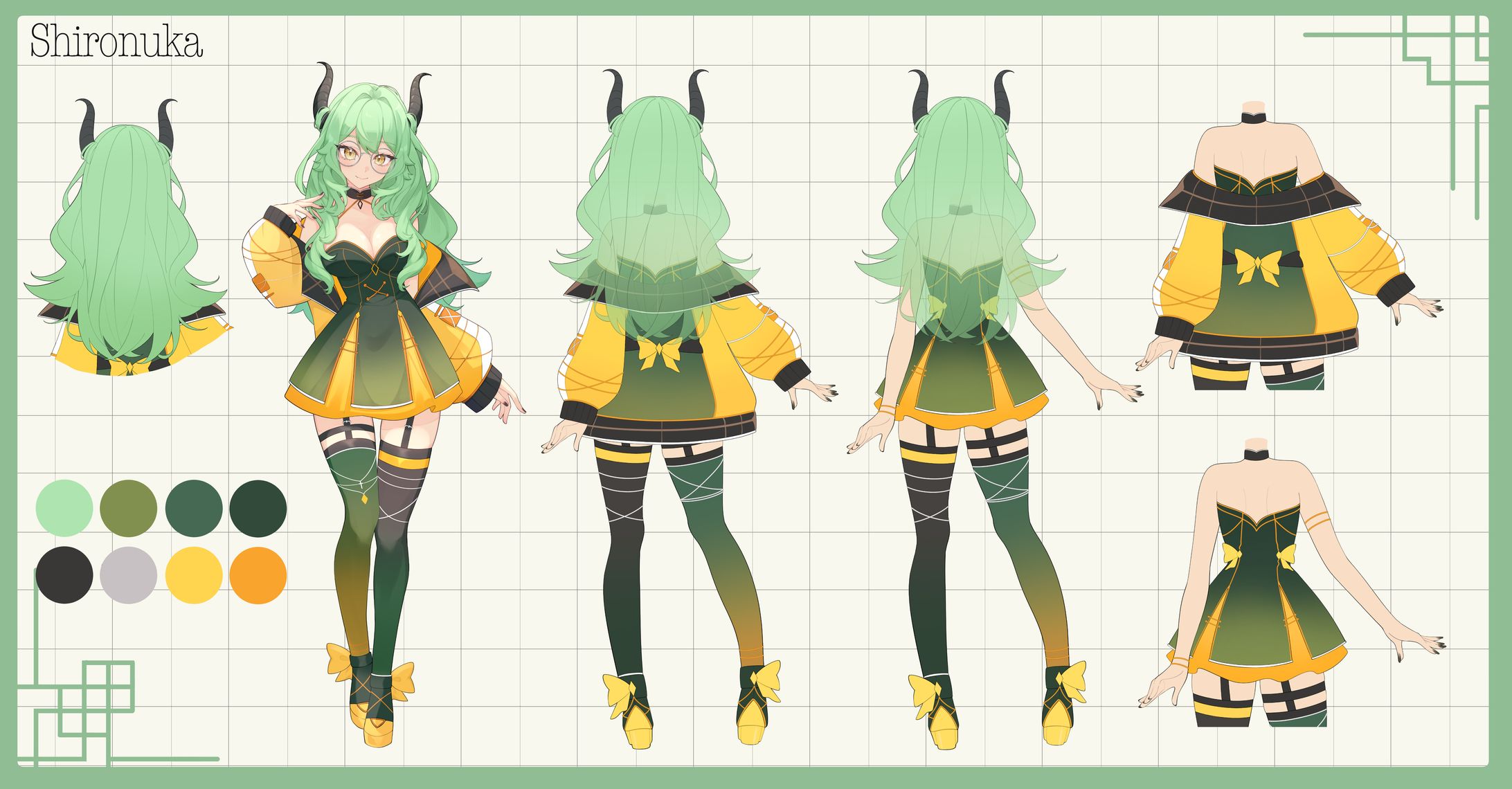 Character Reference Sheet commission-1