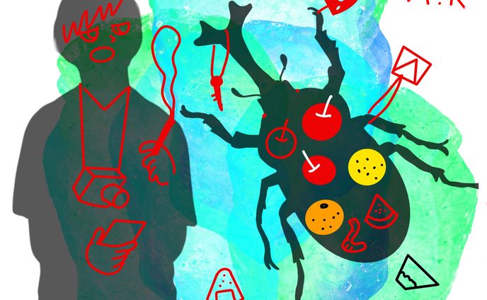 夏のデザートムシ