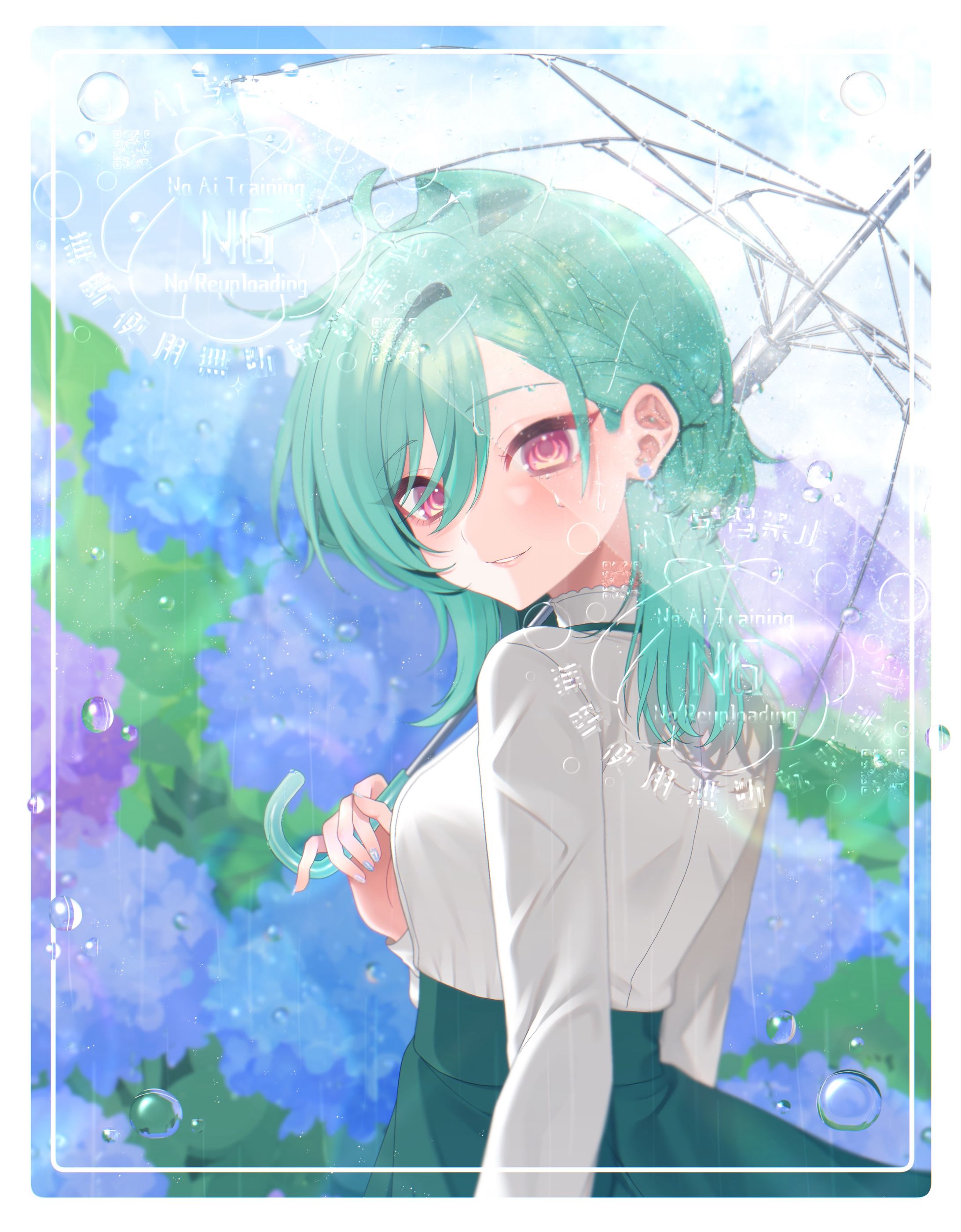 【Art】梅雨イラスト-1