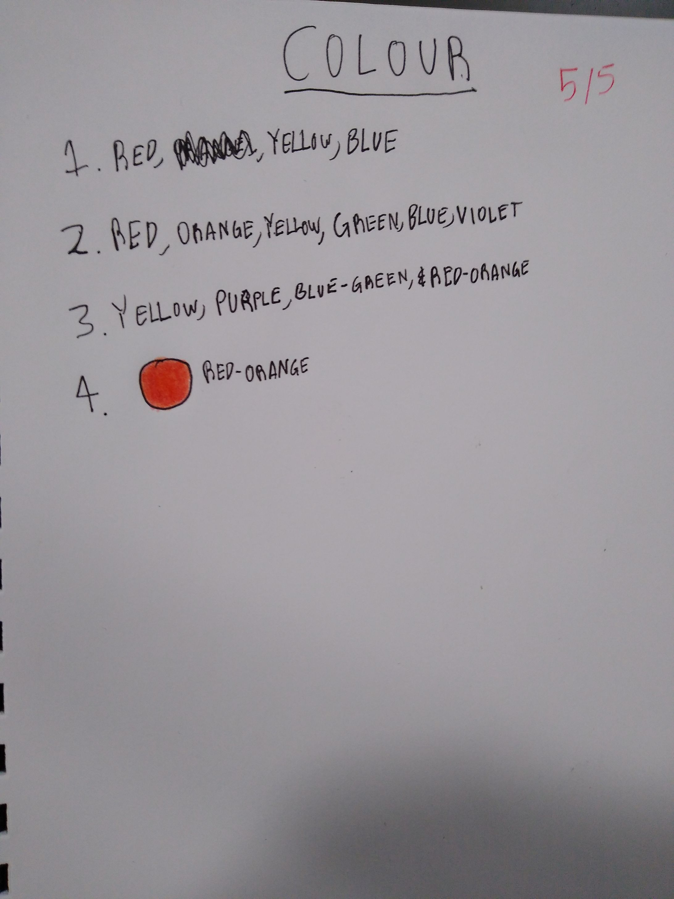 Colour Quiz-1