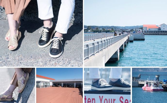 REGAL 歩きたくなる道「館山夕日桟橋」