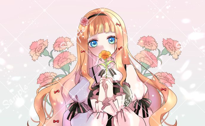 撫子あいら様✴︎歌ってみたイラスト