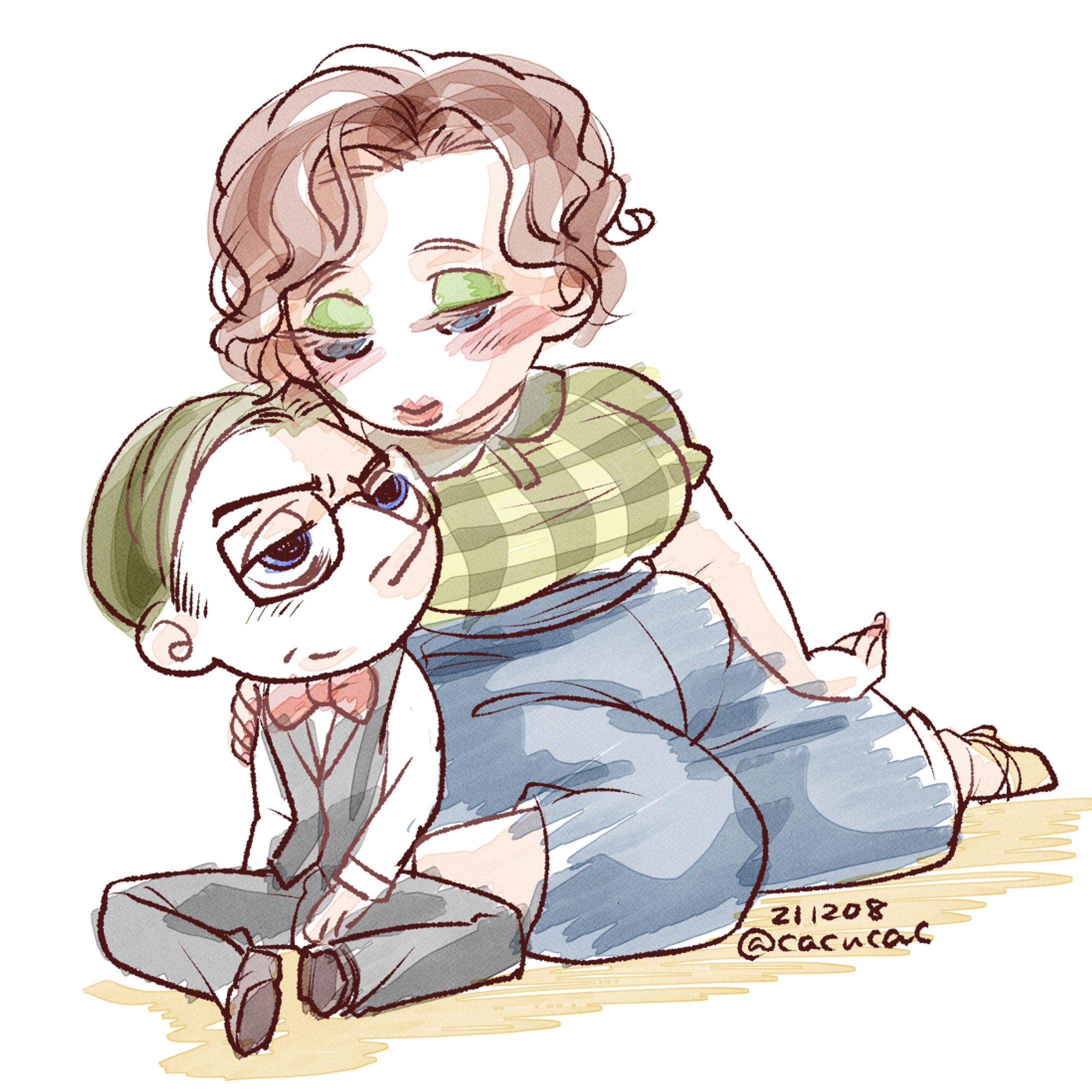 体格差カップル-1