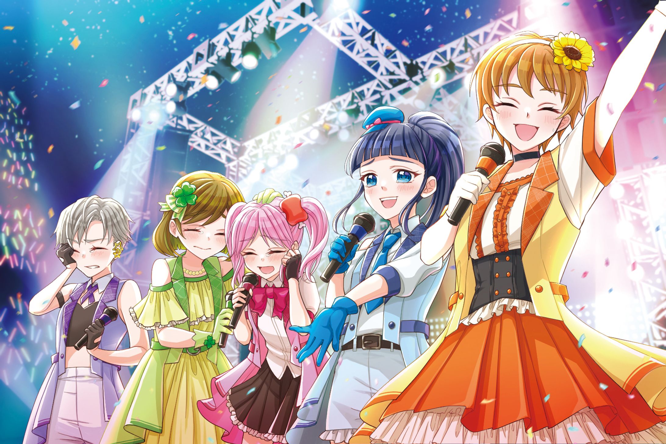 アイドルのツアーファイナルイラスト-1